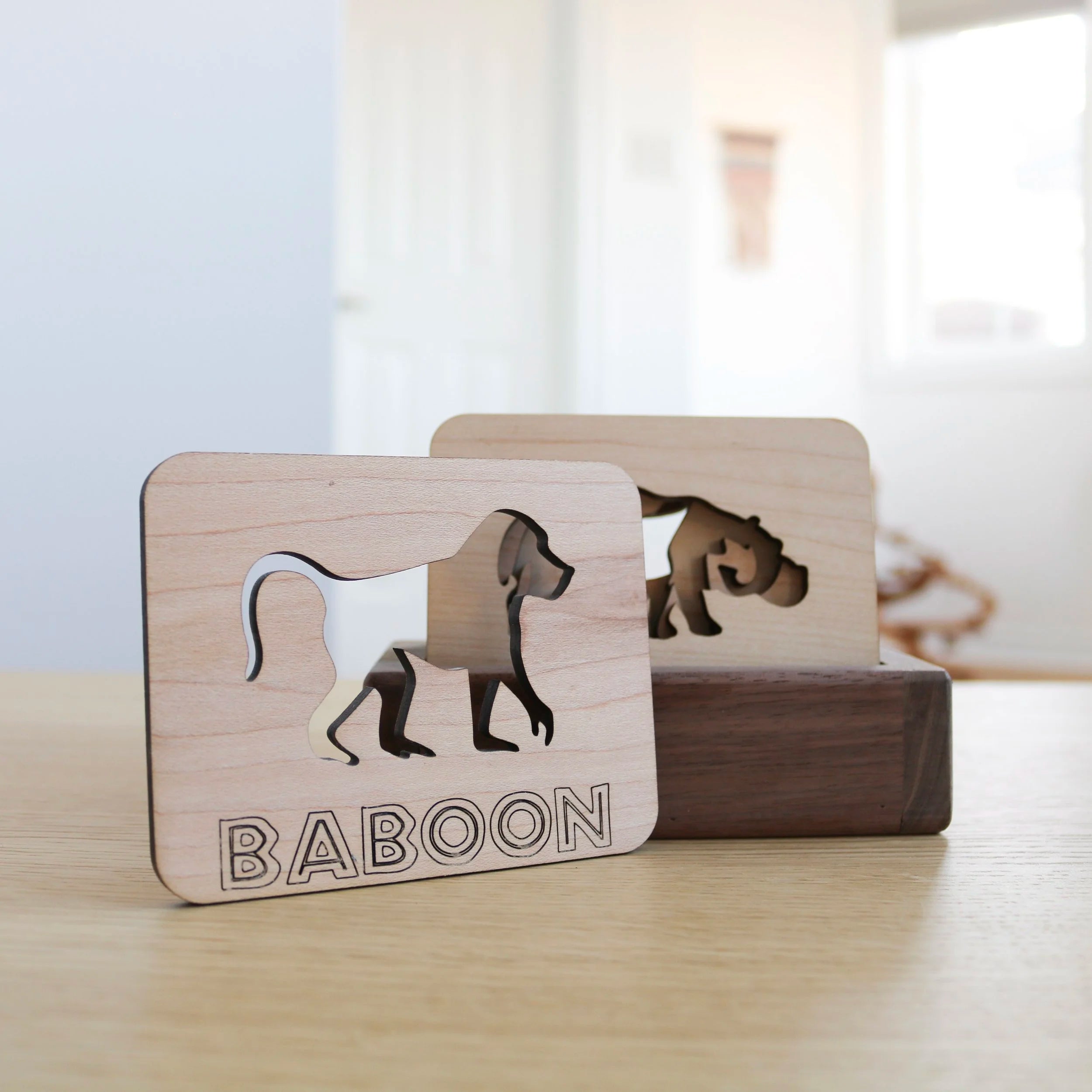 African Animal Tiles