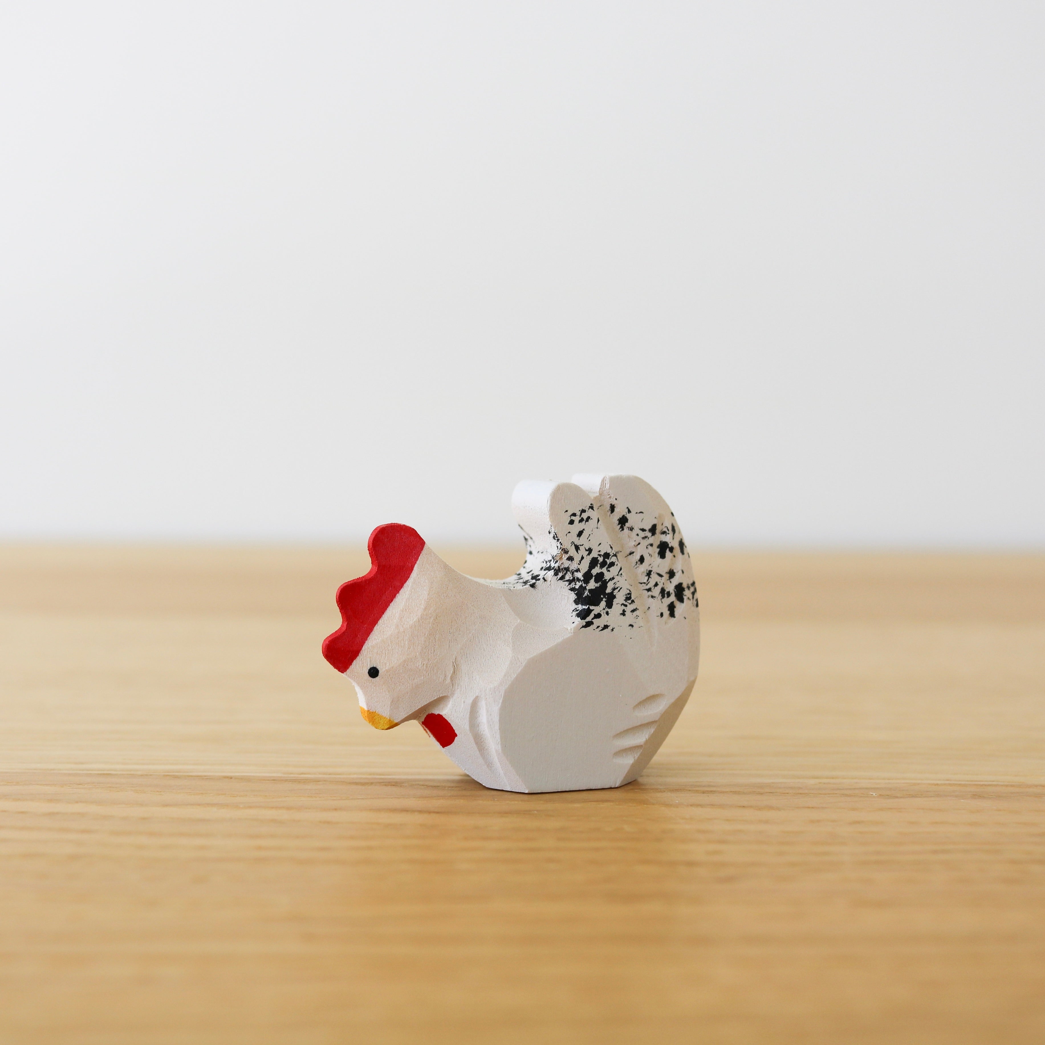 Handcrafted Wooden Hen