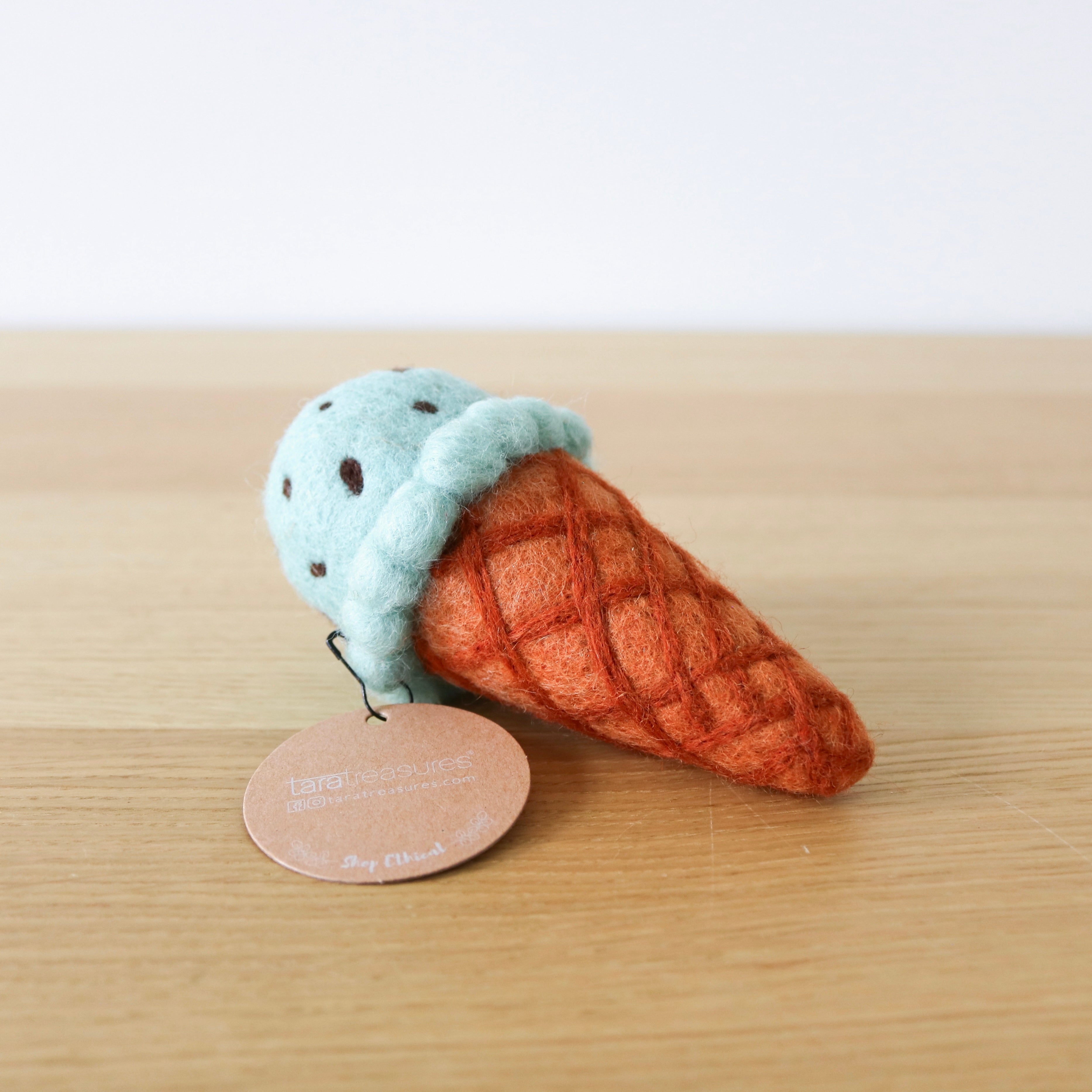 Felt Mint Chocolate Chip Ice Cream