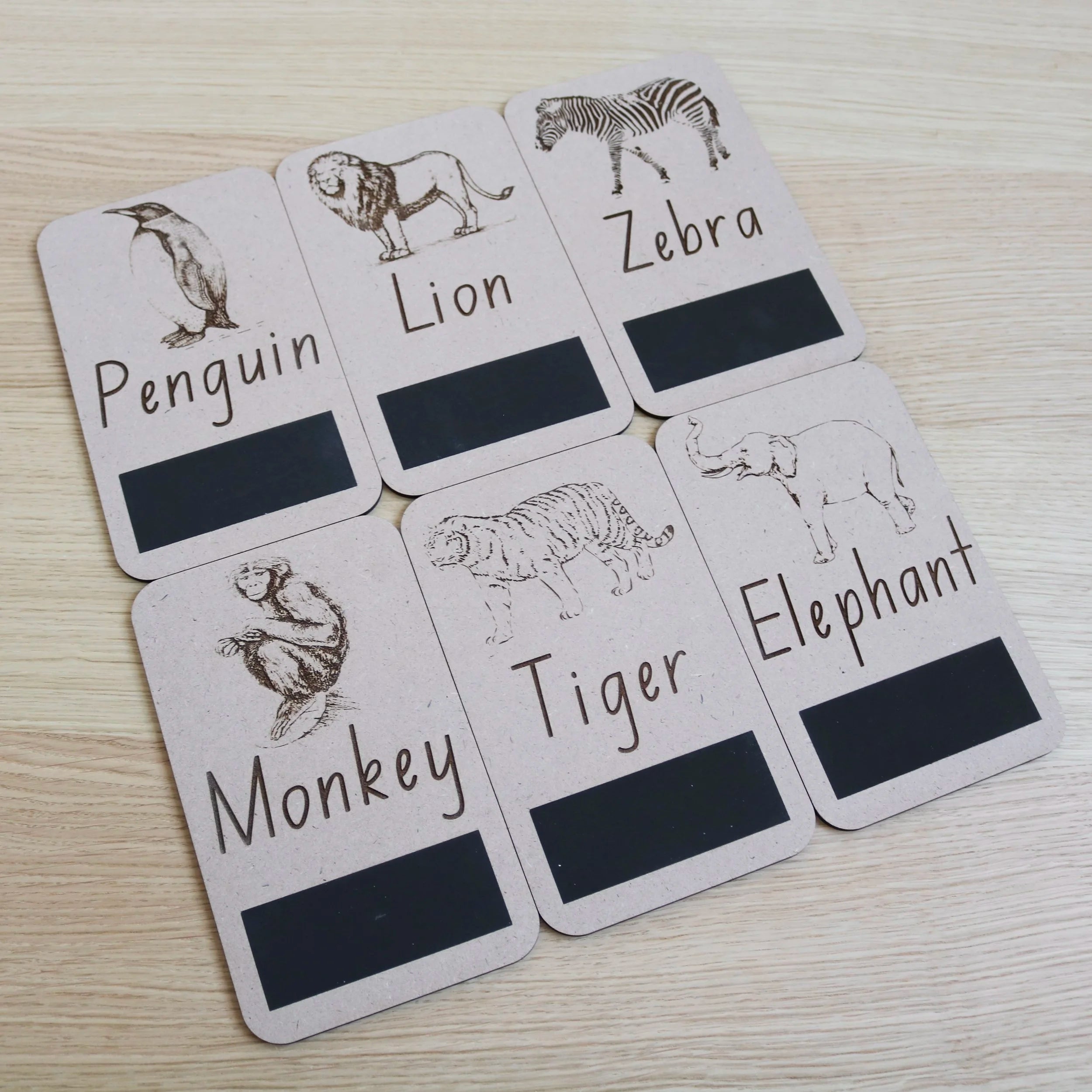 Wild Animal Flash Cards