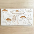 Puzzle en bois « Surgit comme des champignons »