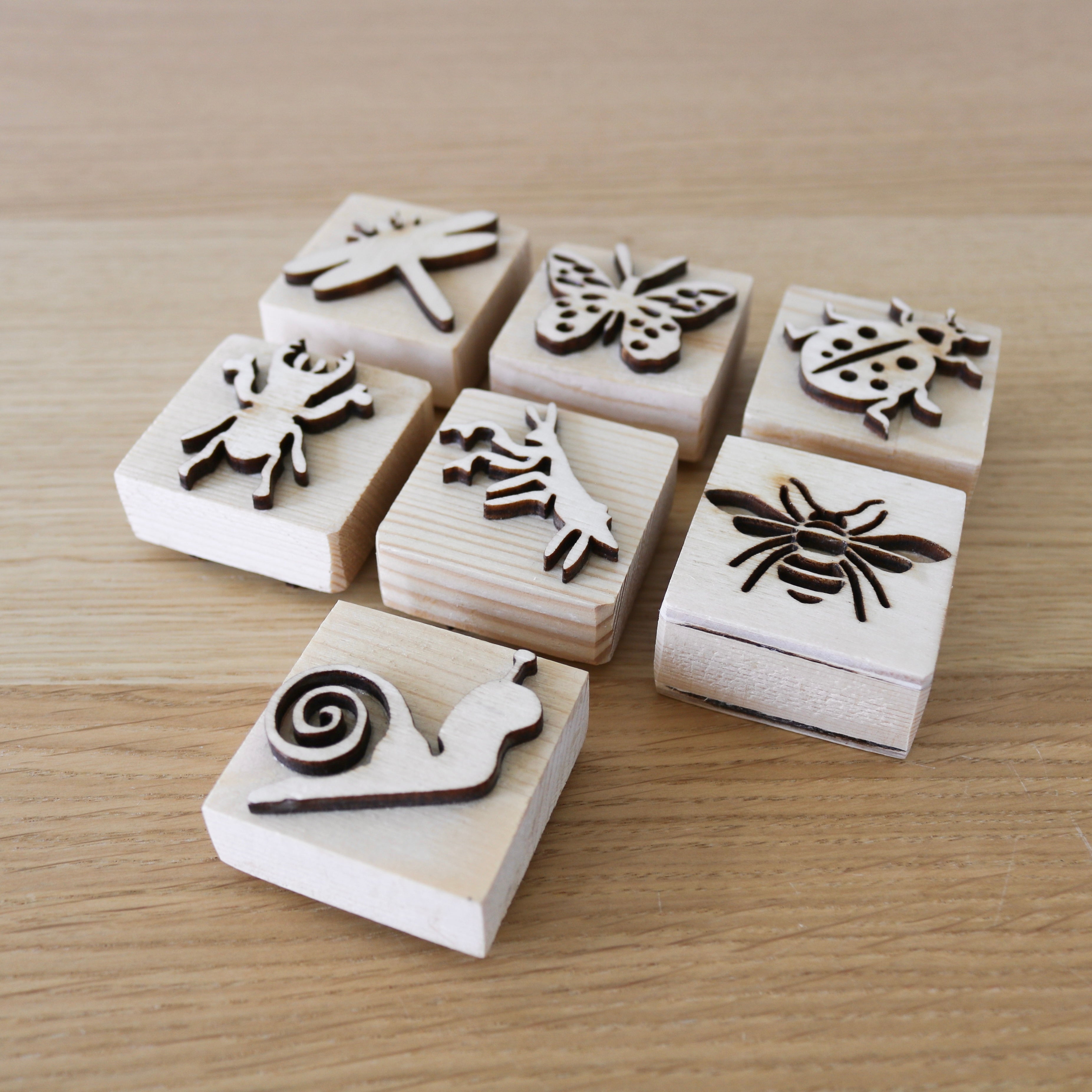 Insect Play Dough Stamps