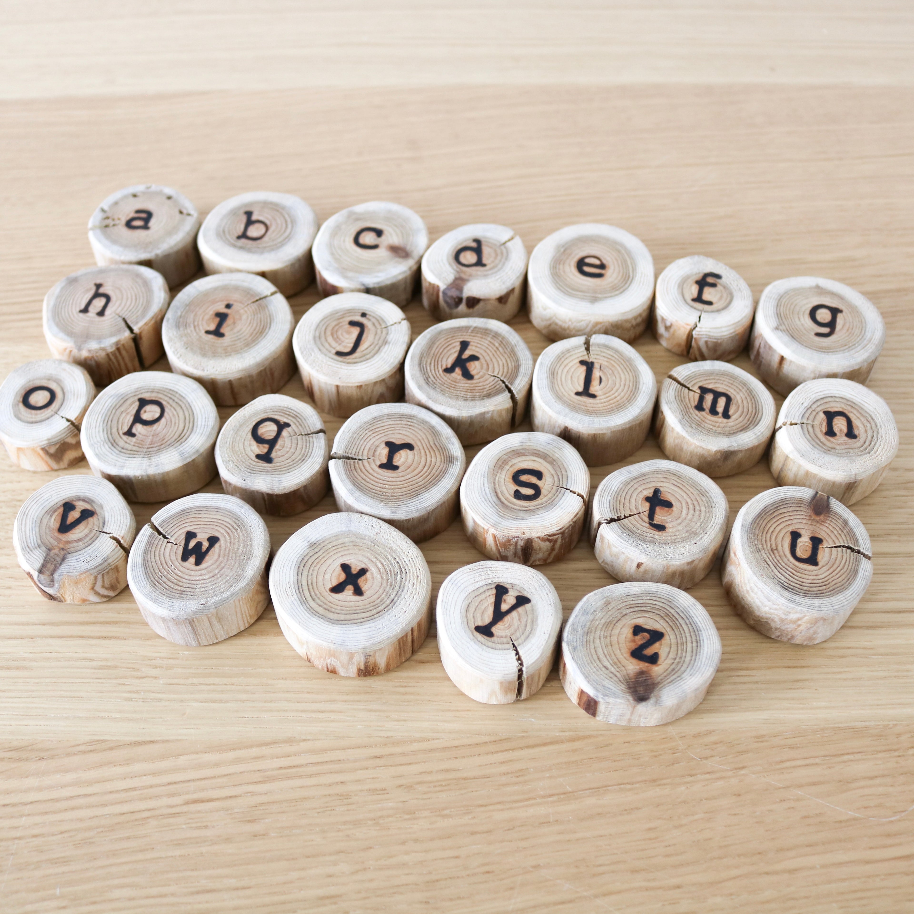 Lowercase Alphabet Blocks