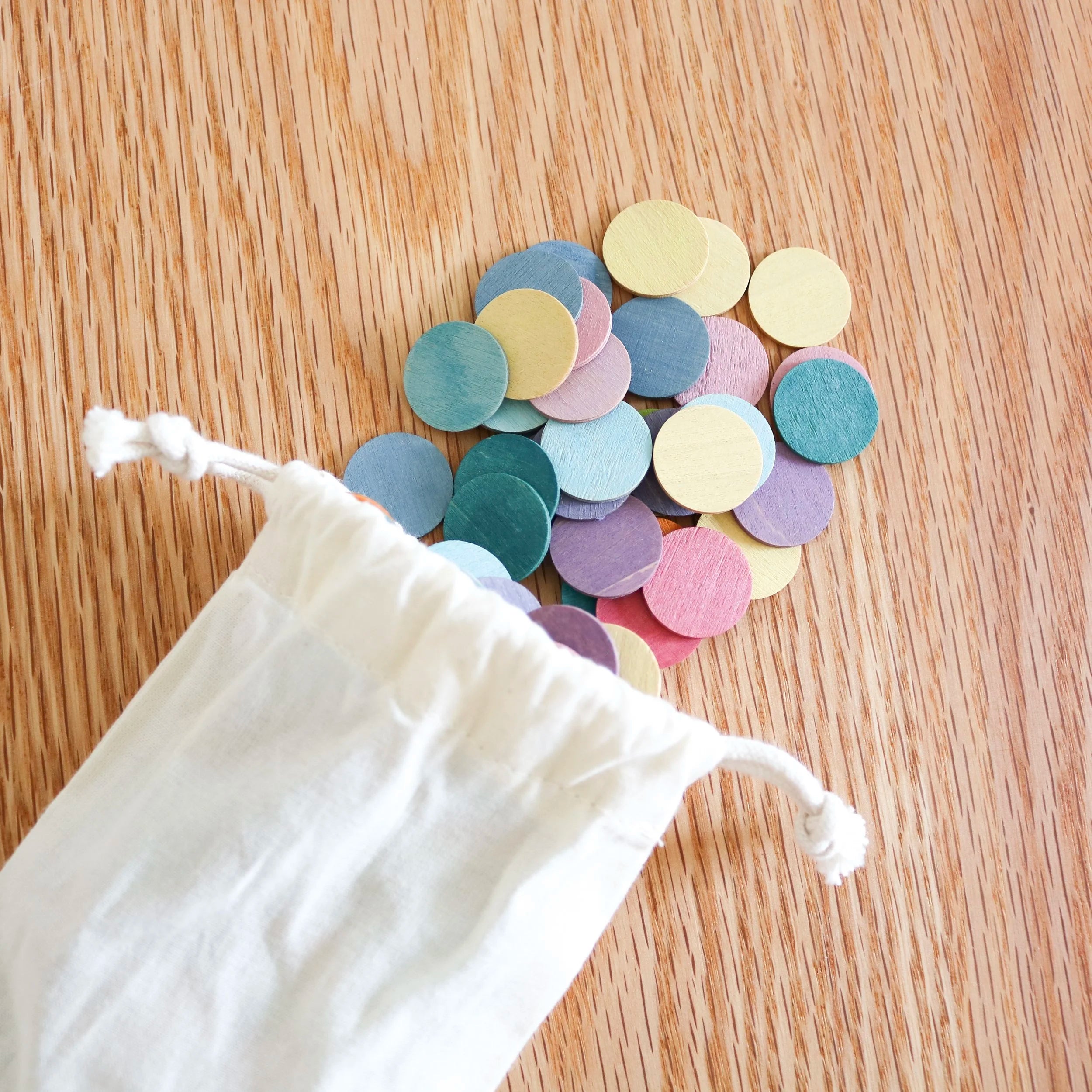 Confettis pastel 