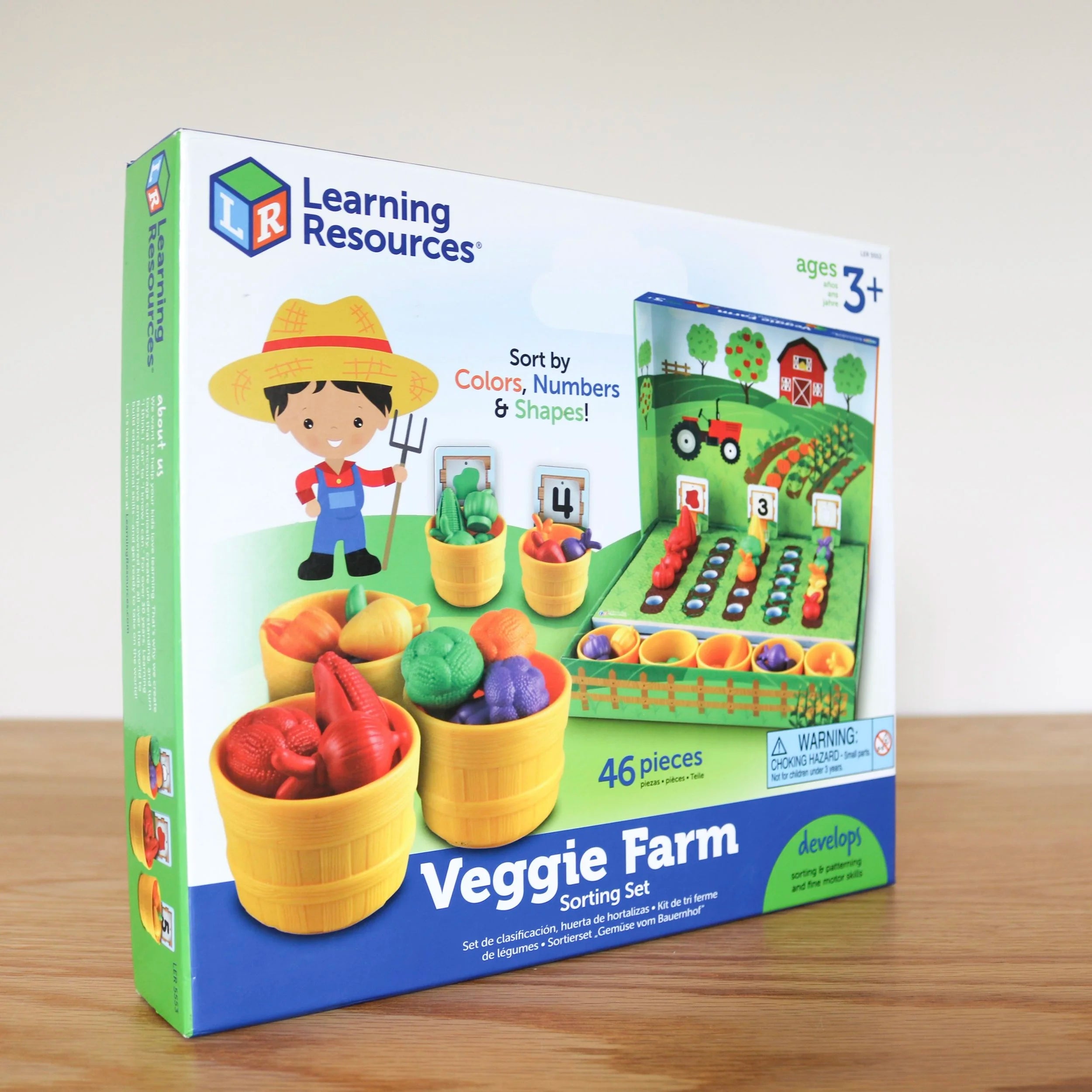 Ensemble de tri de légumes de la ferme