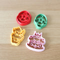 Super Mario Brothers Play Dough Cutters (4 pcs.)