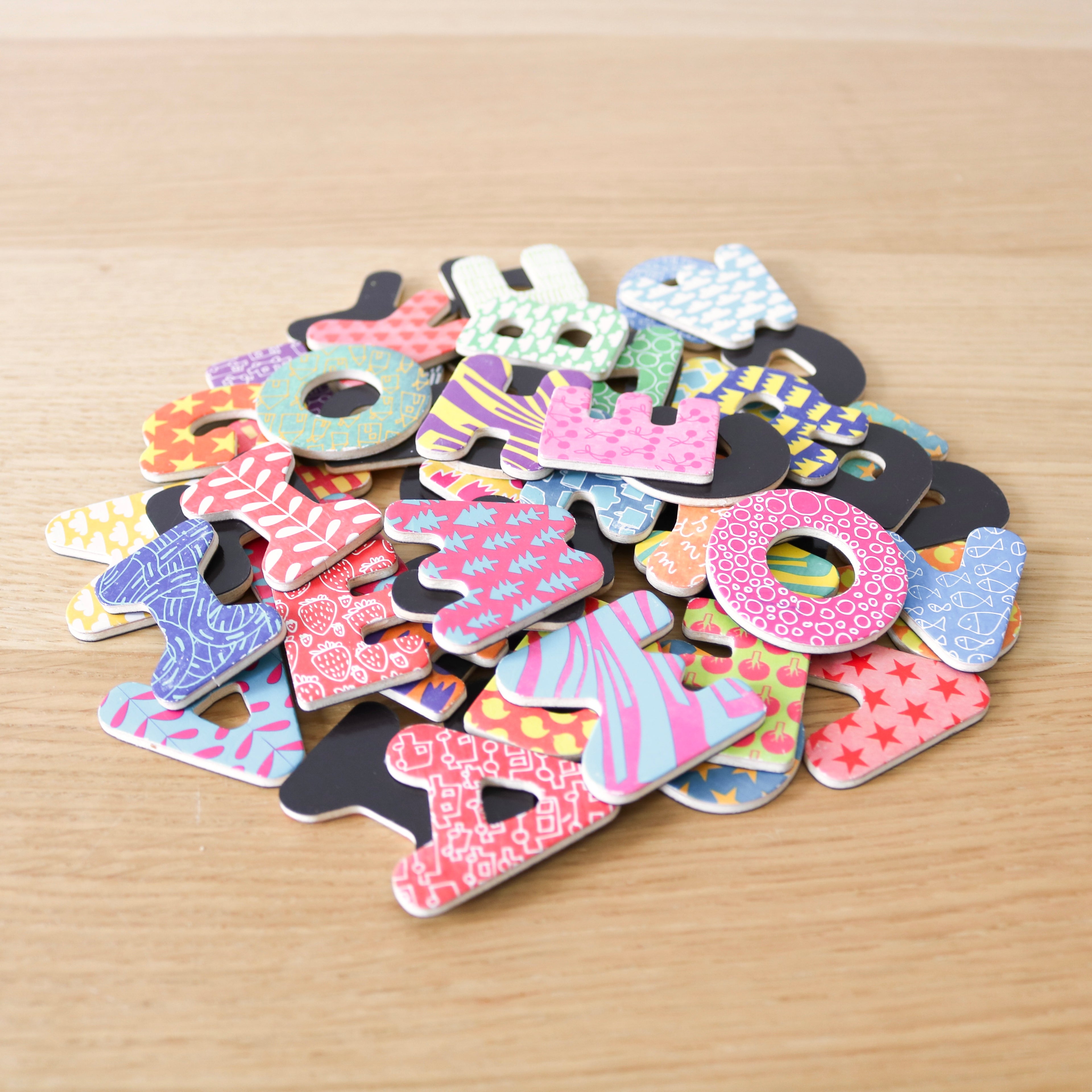 Uppercase Letter Magnets (56 pcs.)