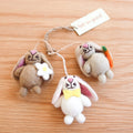 Lapins suspendus 