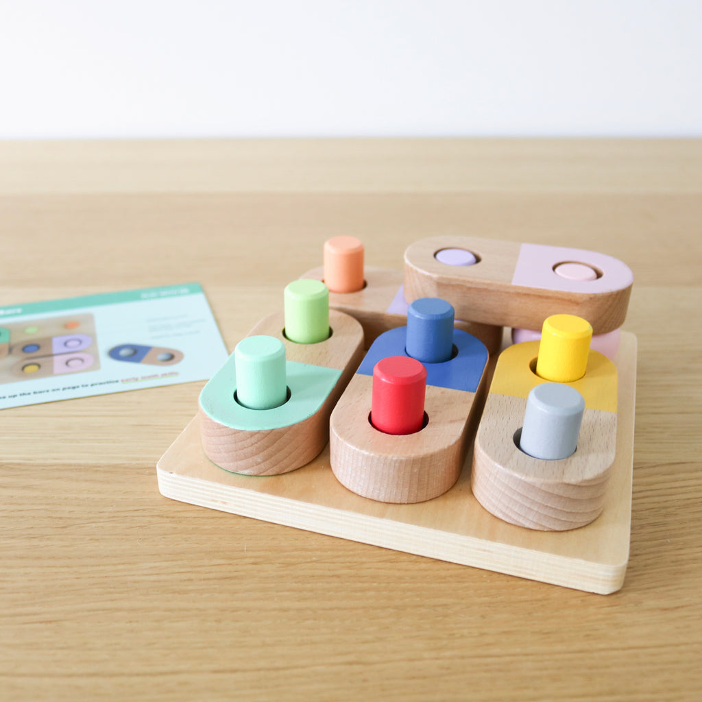 Wooden Peg Board