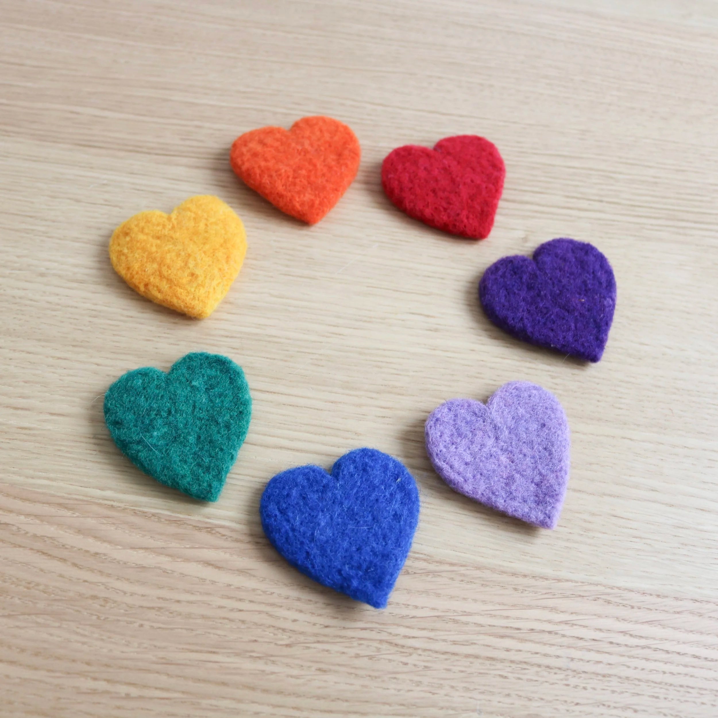 Pièces détachées pour cœur arc-en-ciel (7 pièces) 