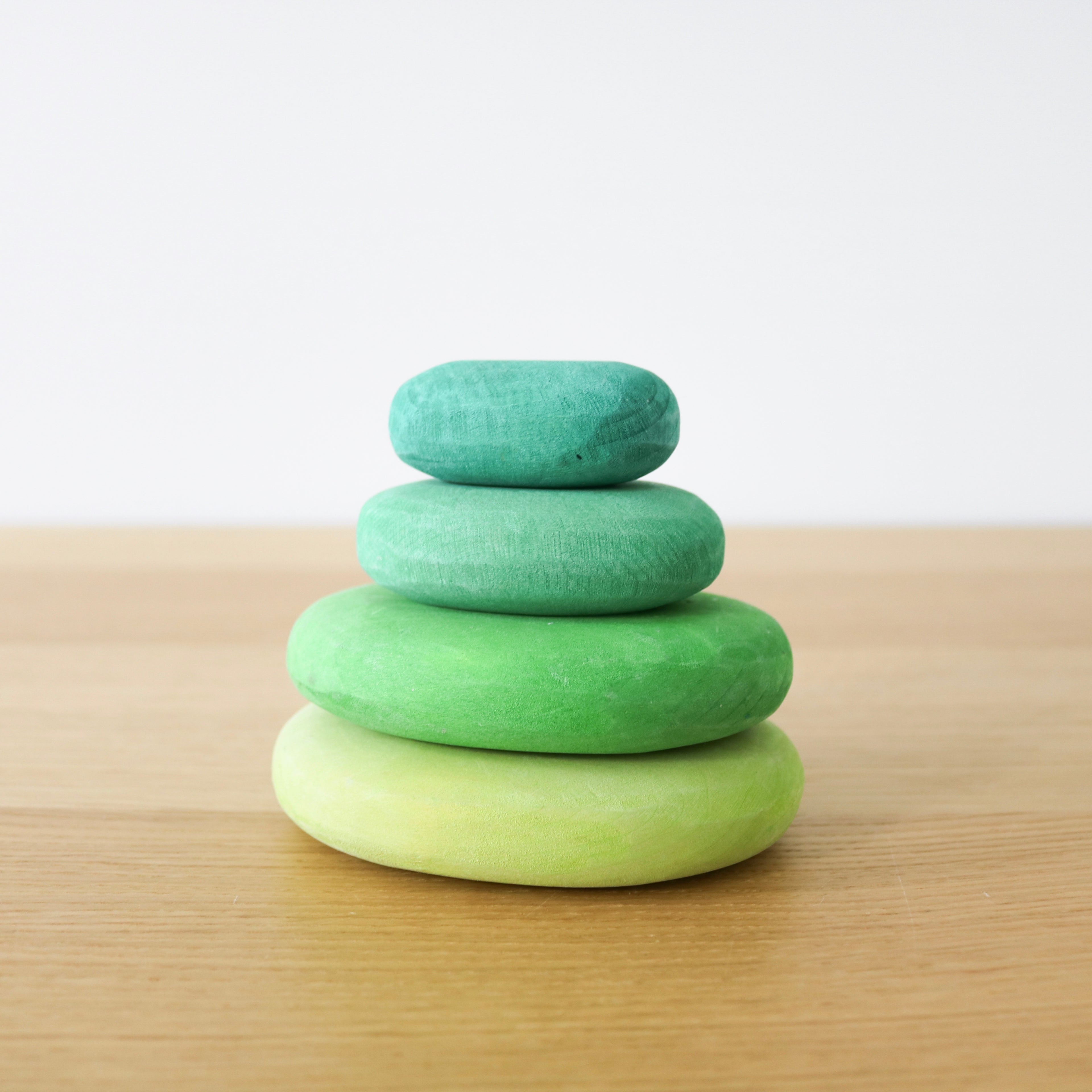 Moss Stacking Pebbles