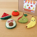 Felt Fruits Finger Puppets Set