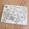 Carte du Canada - Puzzle