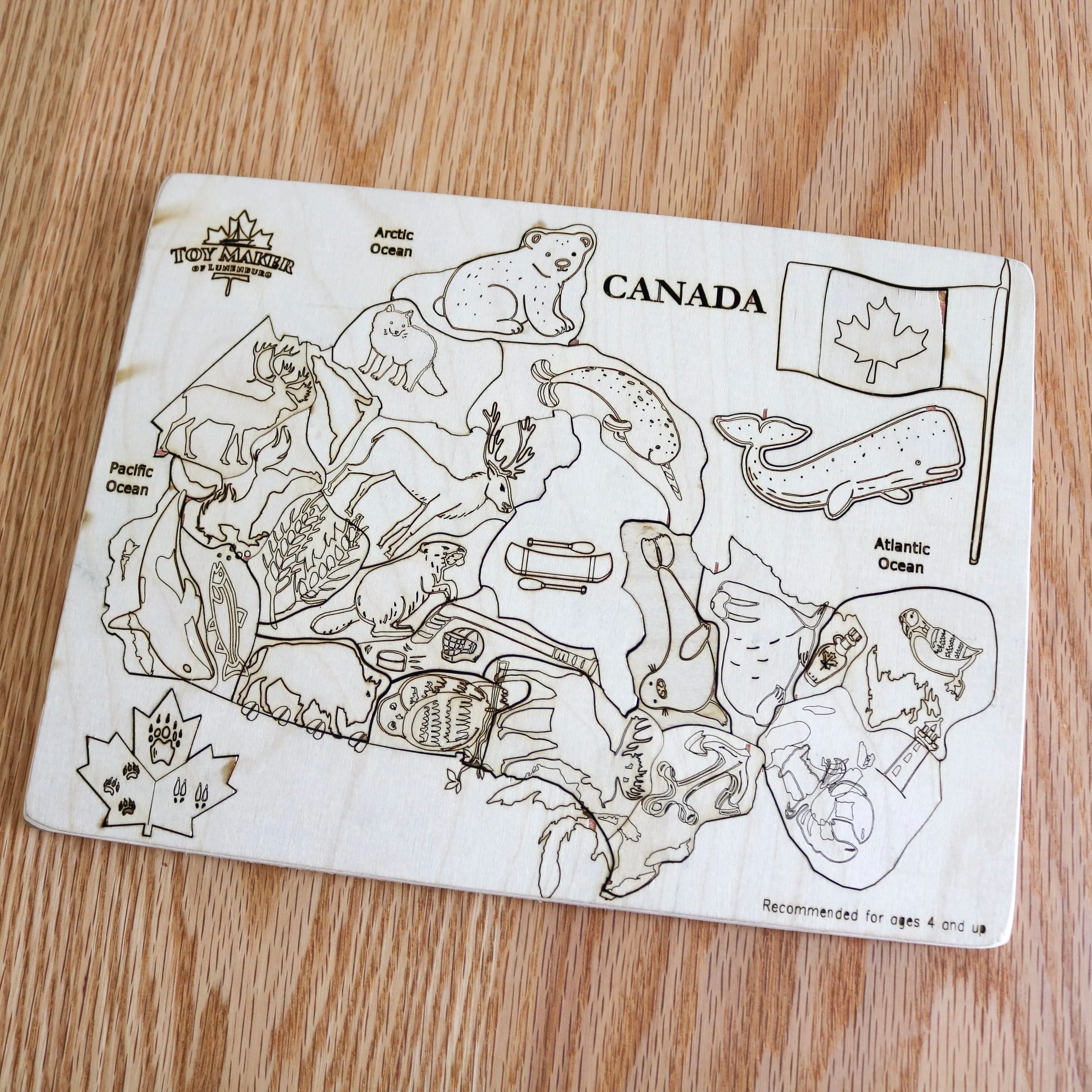 Map of Canada Puzzle