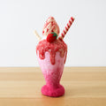 Felt Strawberry Milkshake