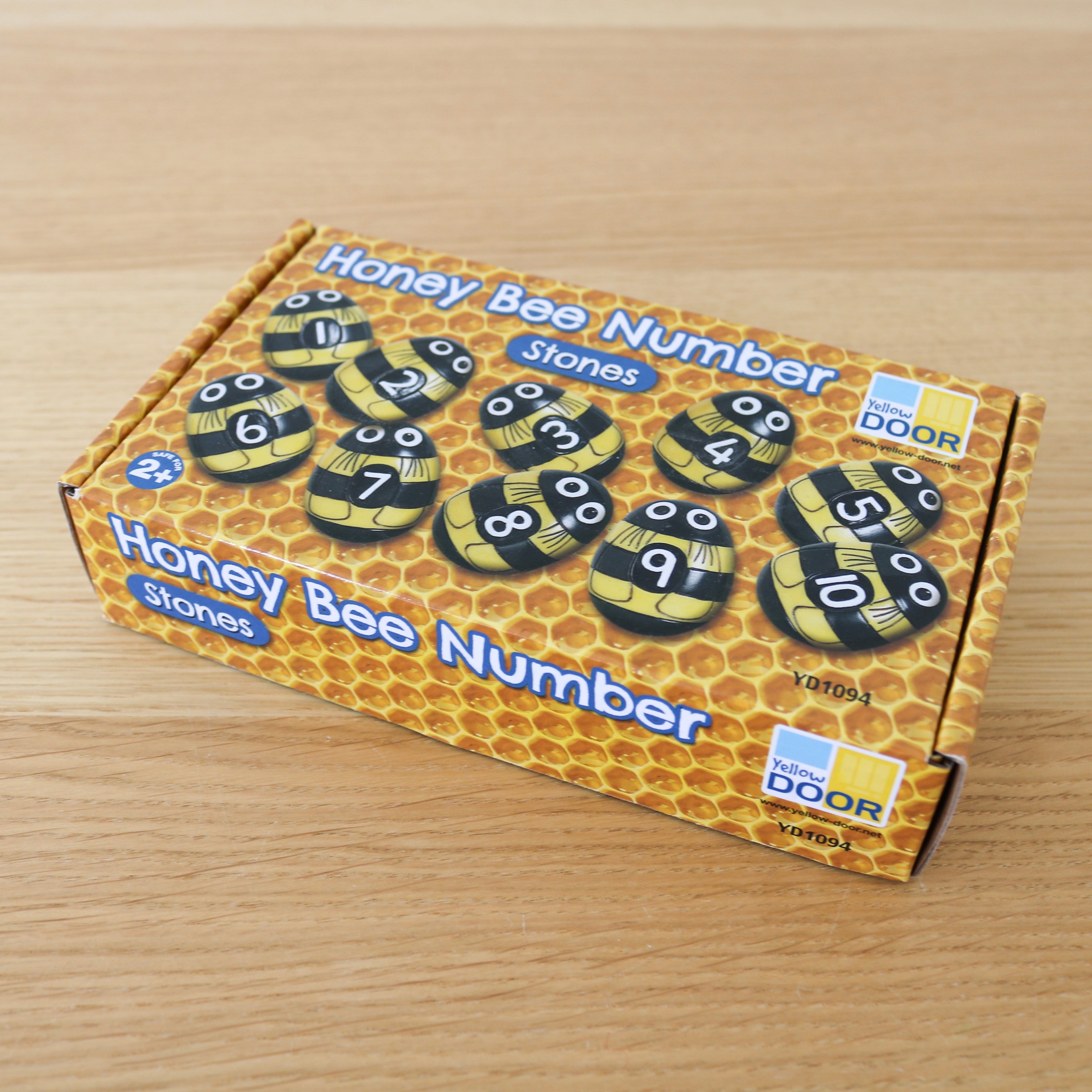 Honey Bee Number Stones