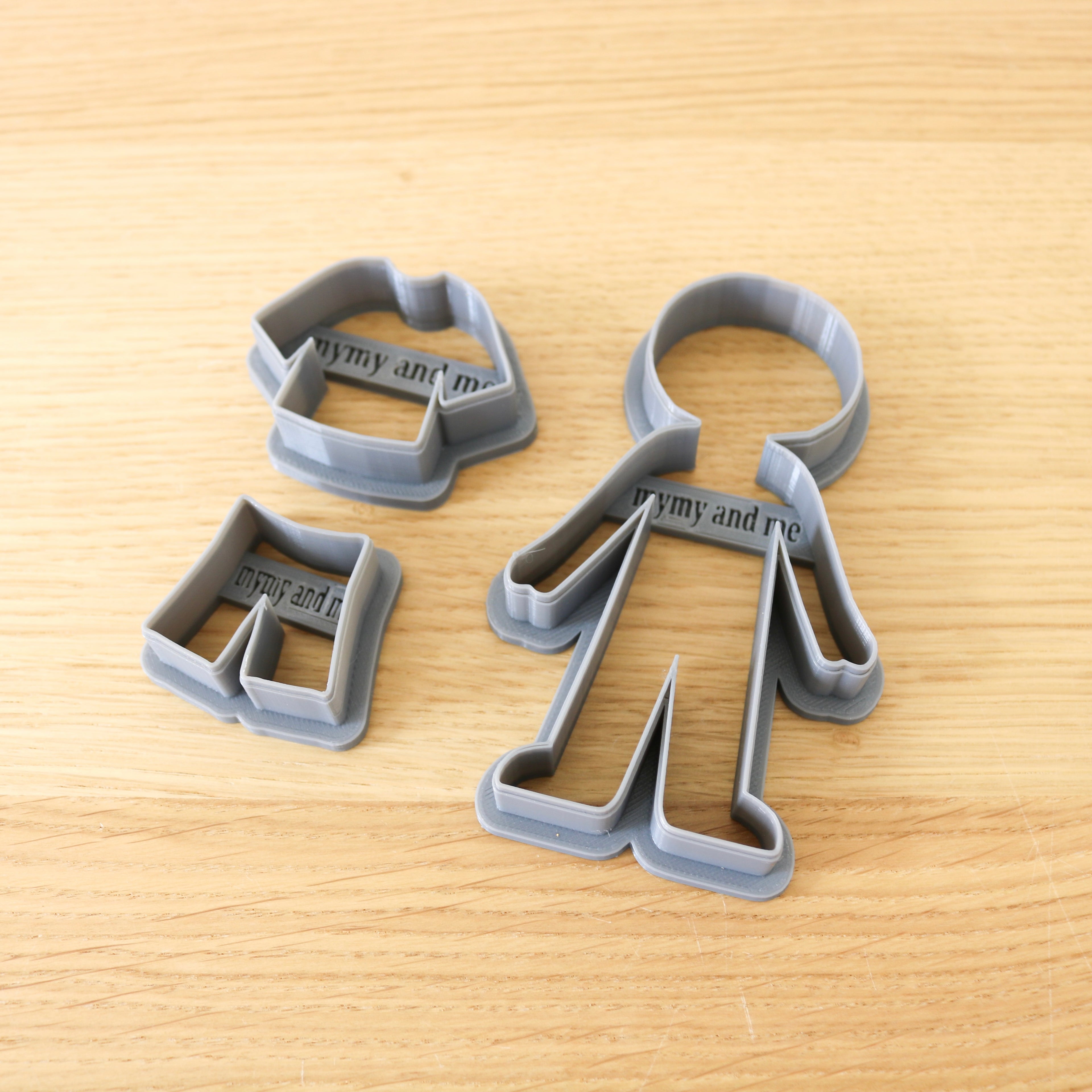 Dress Up Play Dough Cutters (3 pcs.)