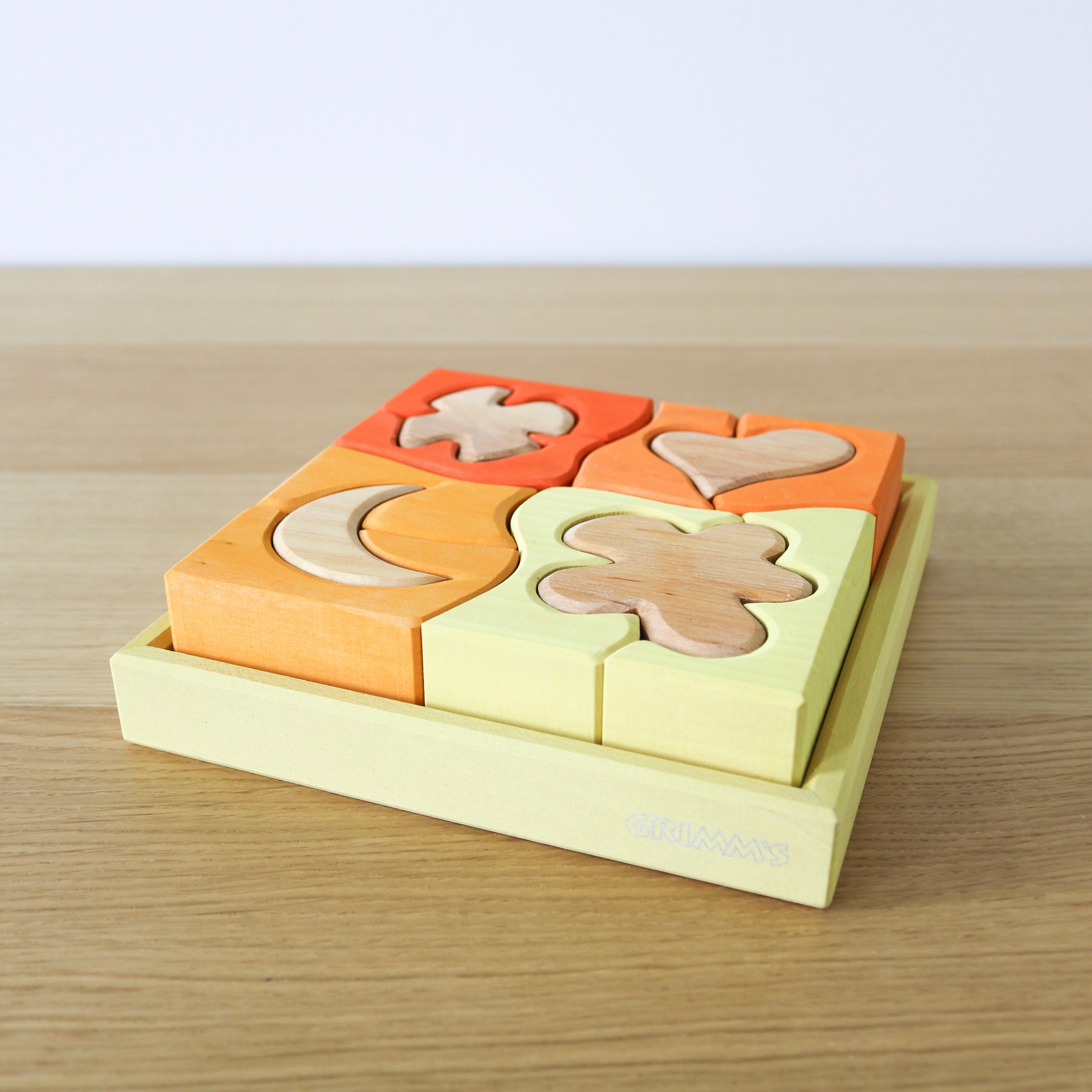 Yellow Building Set Puzzle