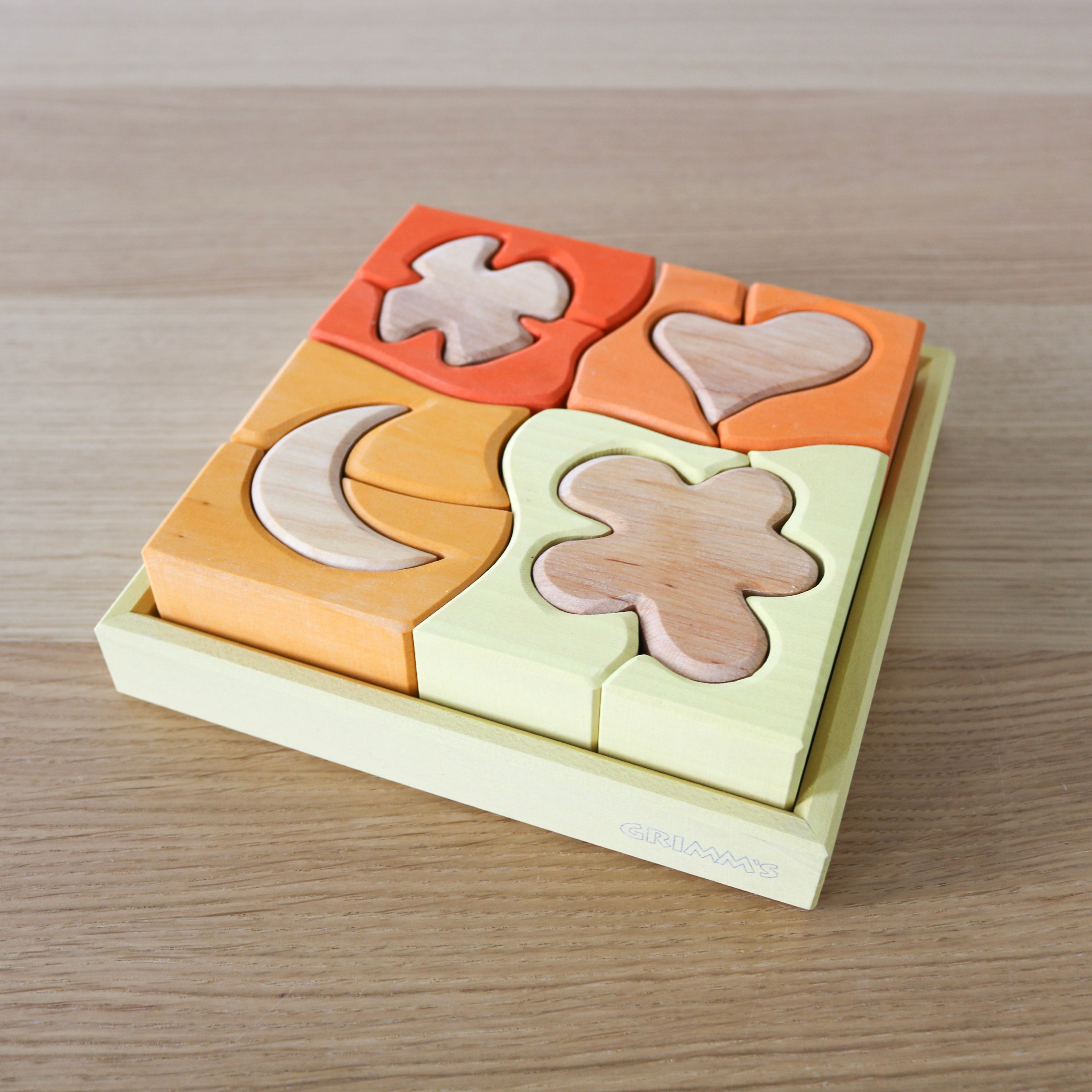 Yellow Building Set Puzzle