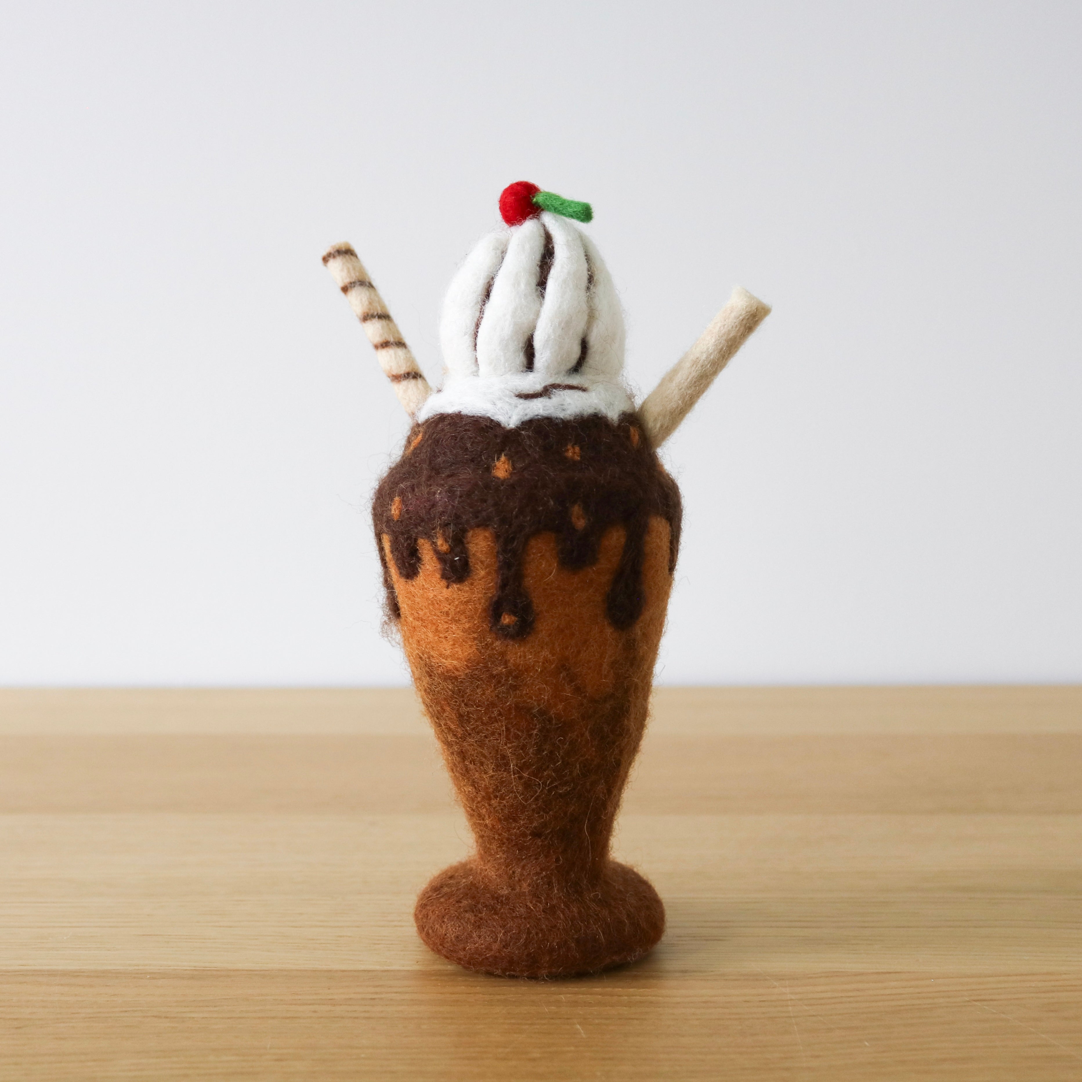 Felt Chocolate Milkshake