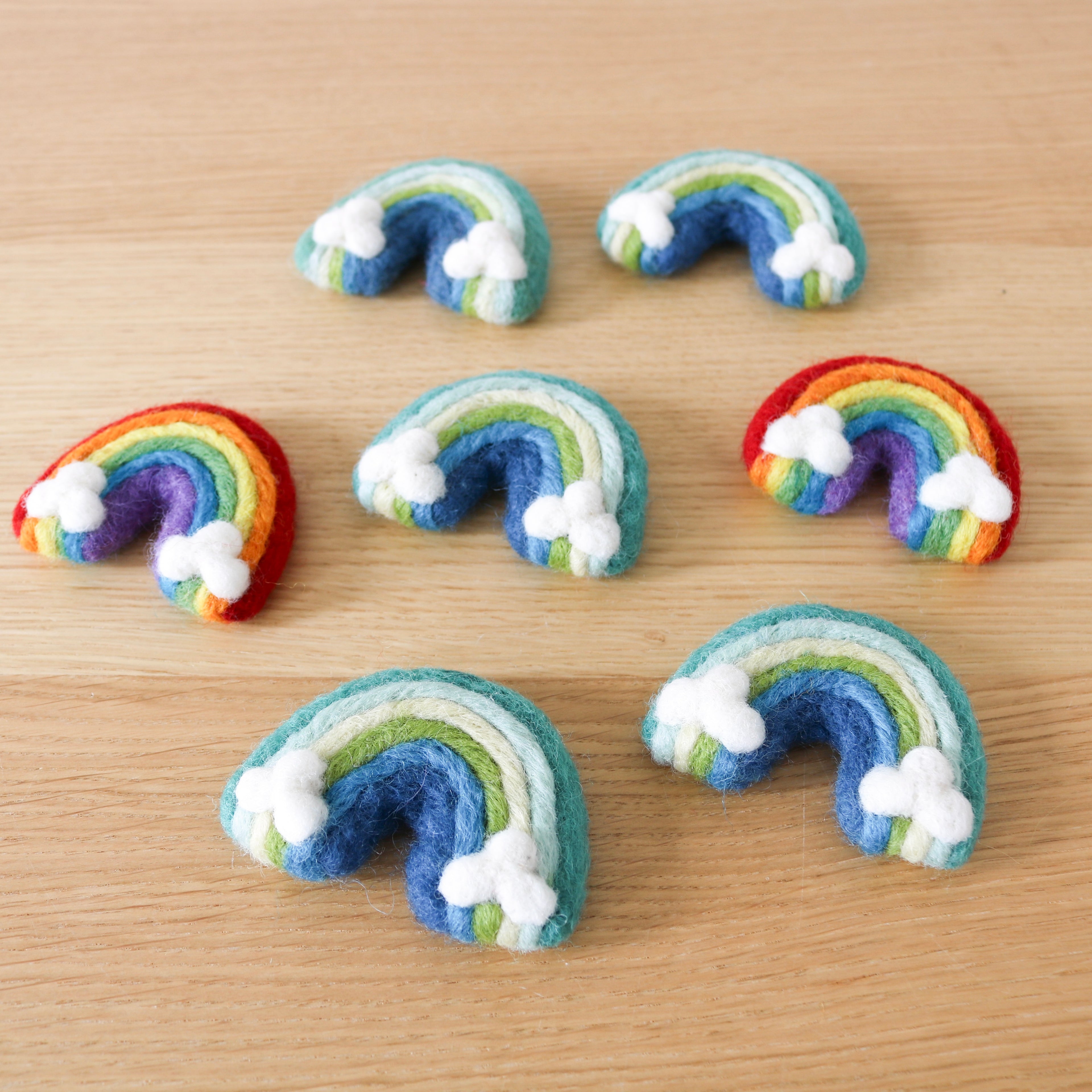 Felt Rainbows (7 pcs.)