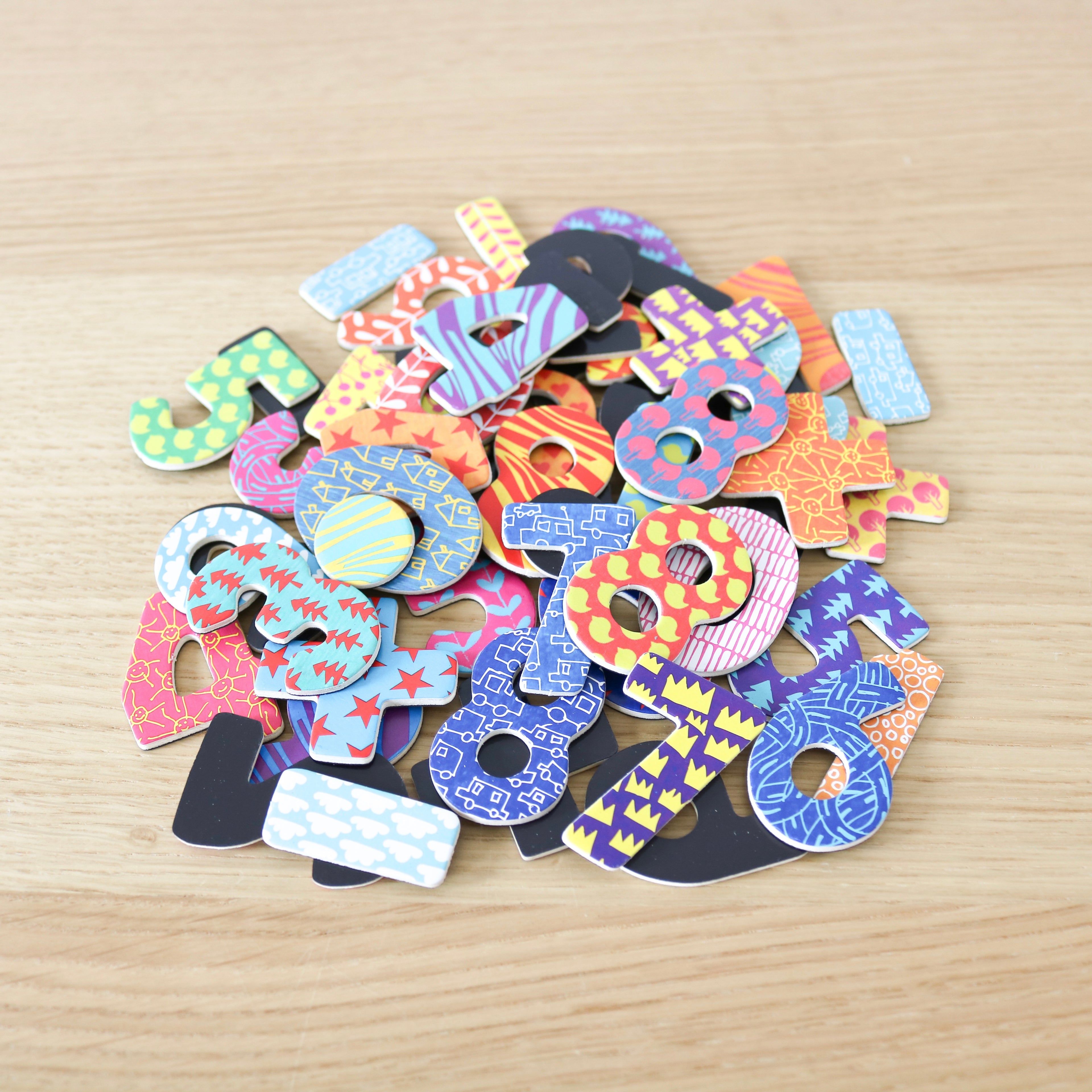 Number and Symbols Magnets (56 pcs.)