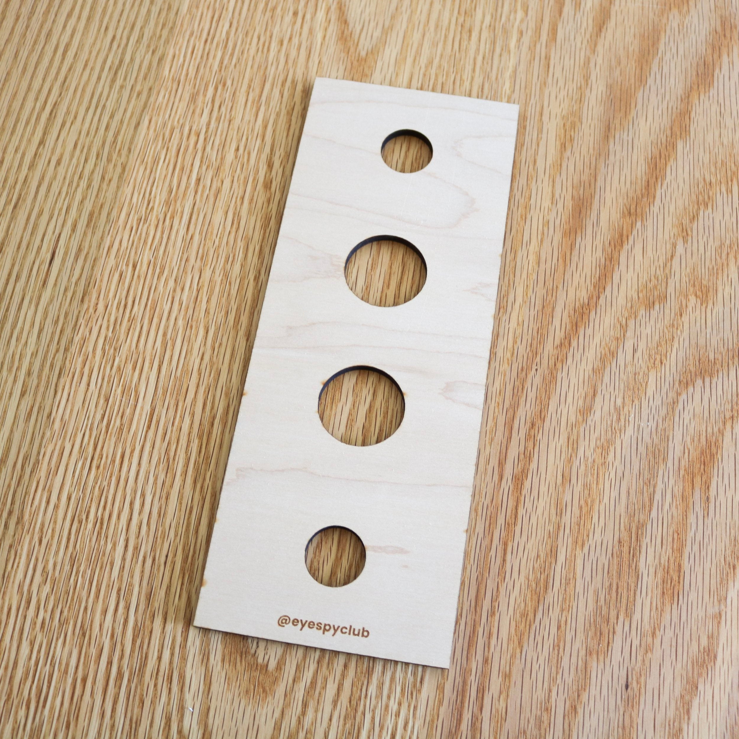 Support sensoriel en bois pour Trofast