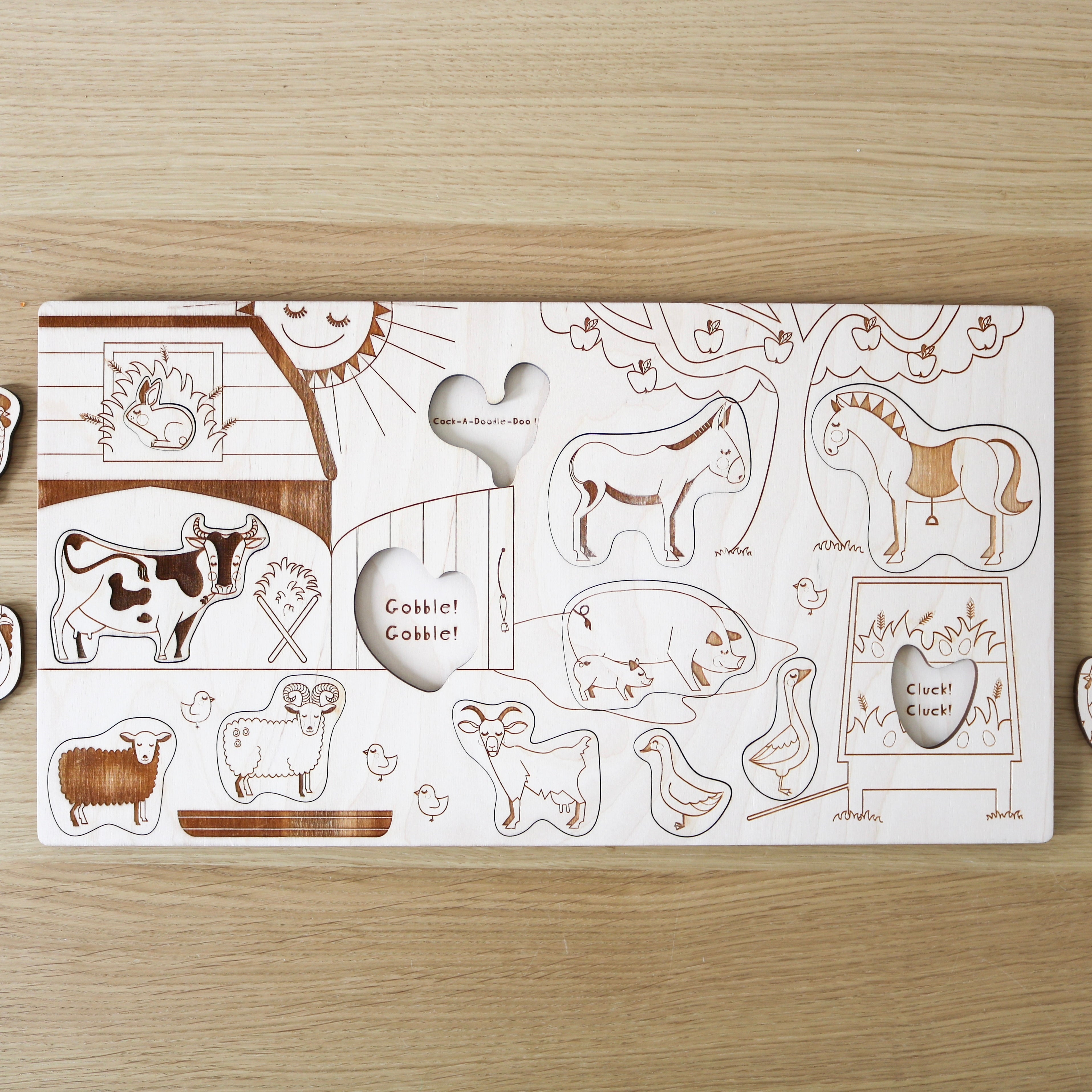 Country Life Wooden Puzzle