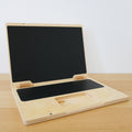 Wooden Chalk Laptop