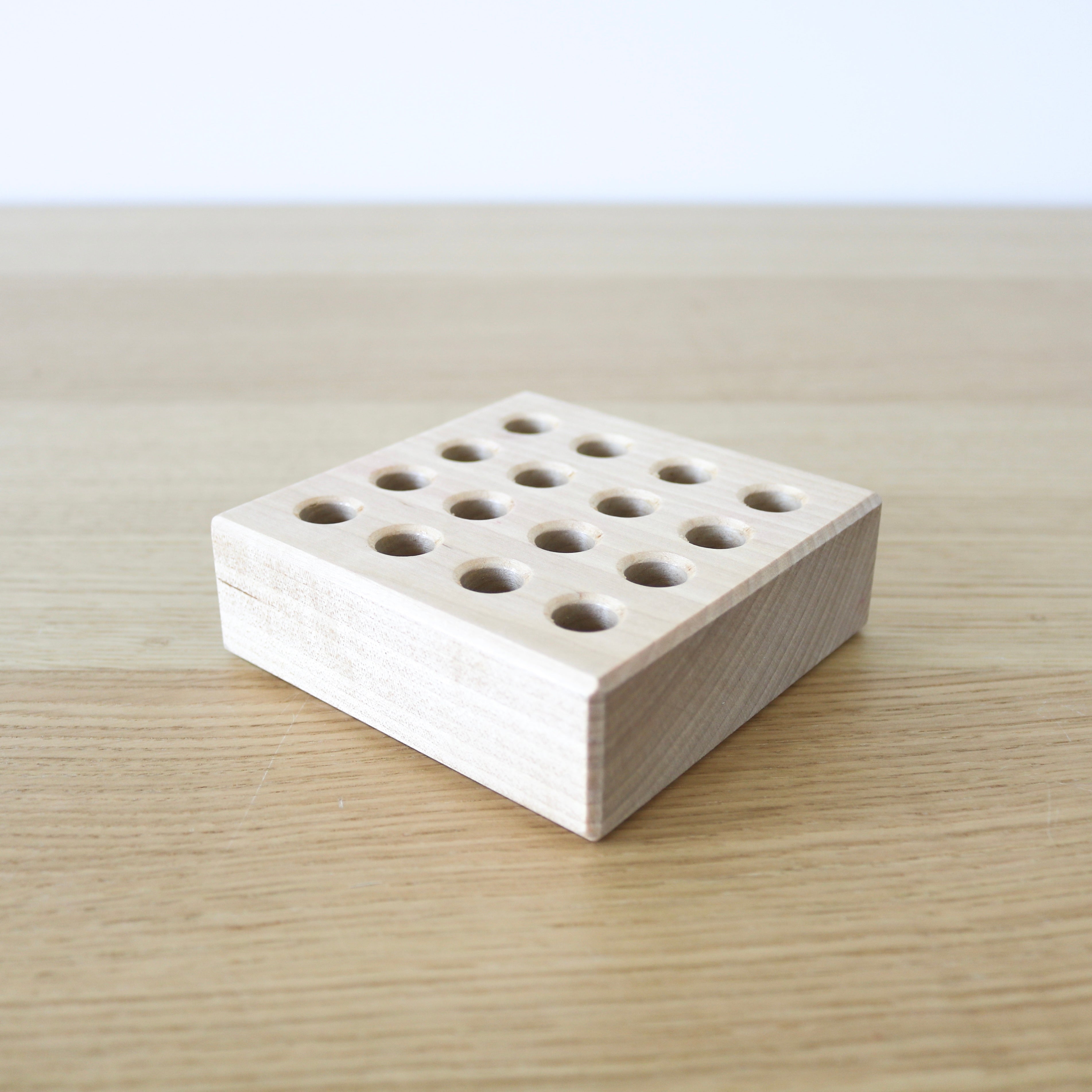 Wooden Pencil Crayon Holder
