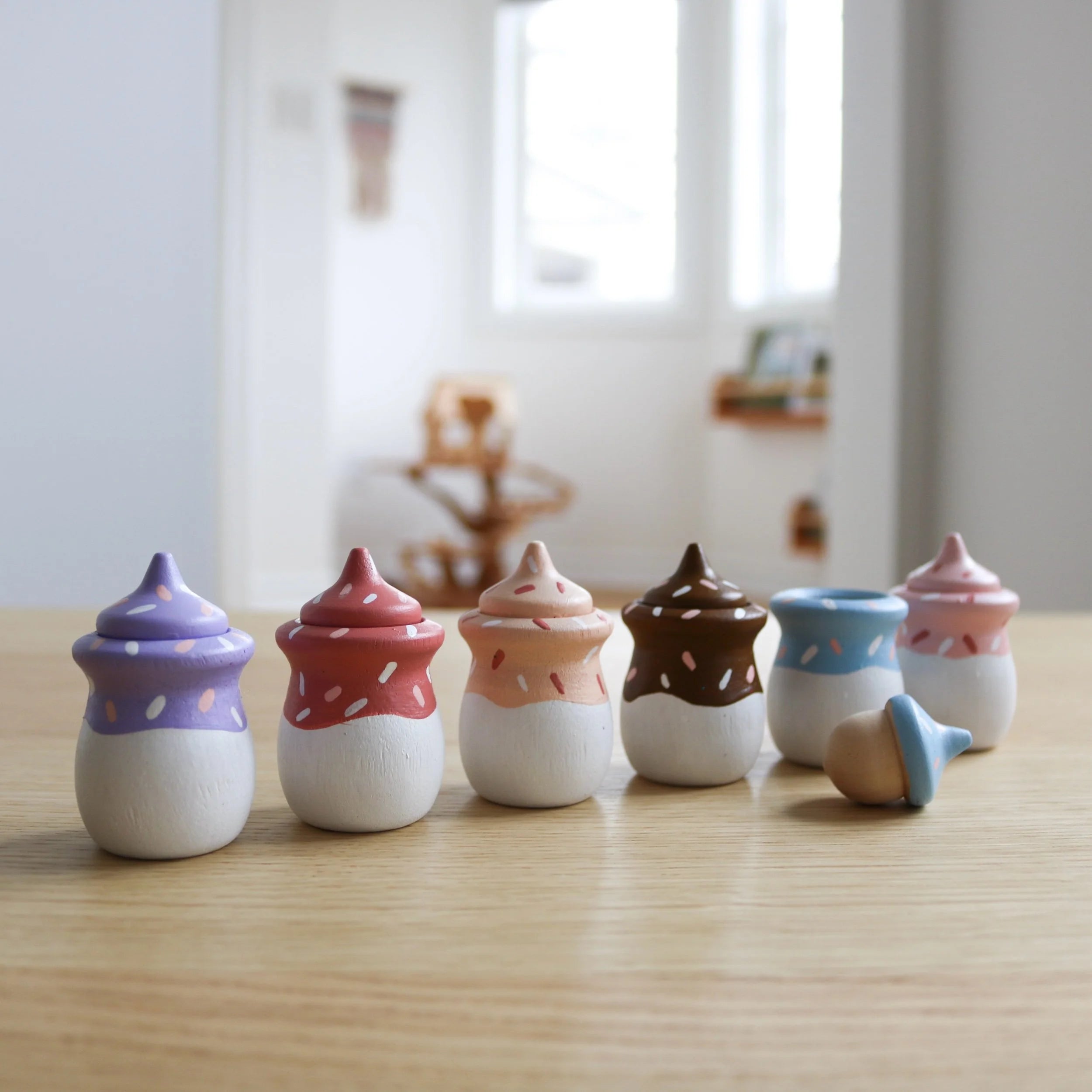 Cupcakes gigognes (6 pièces)