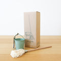Miniature Mop and Bucket Set