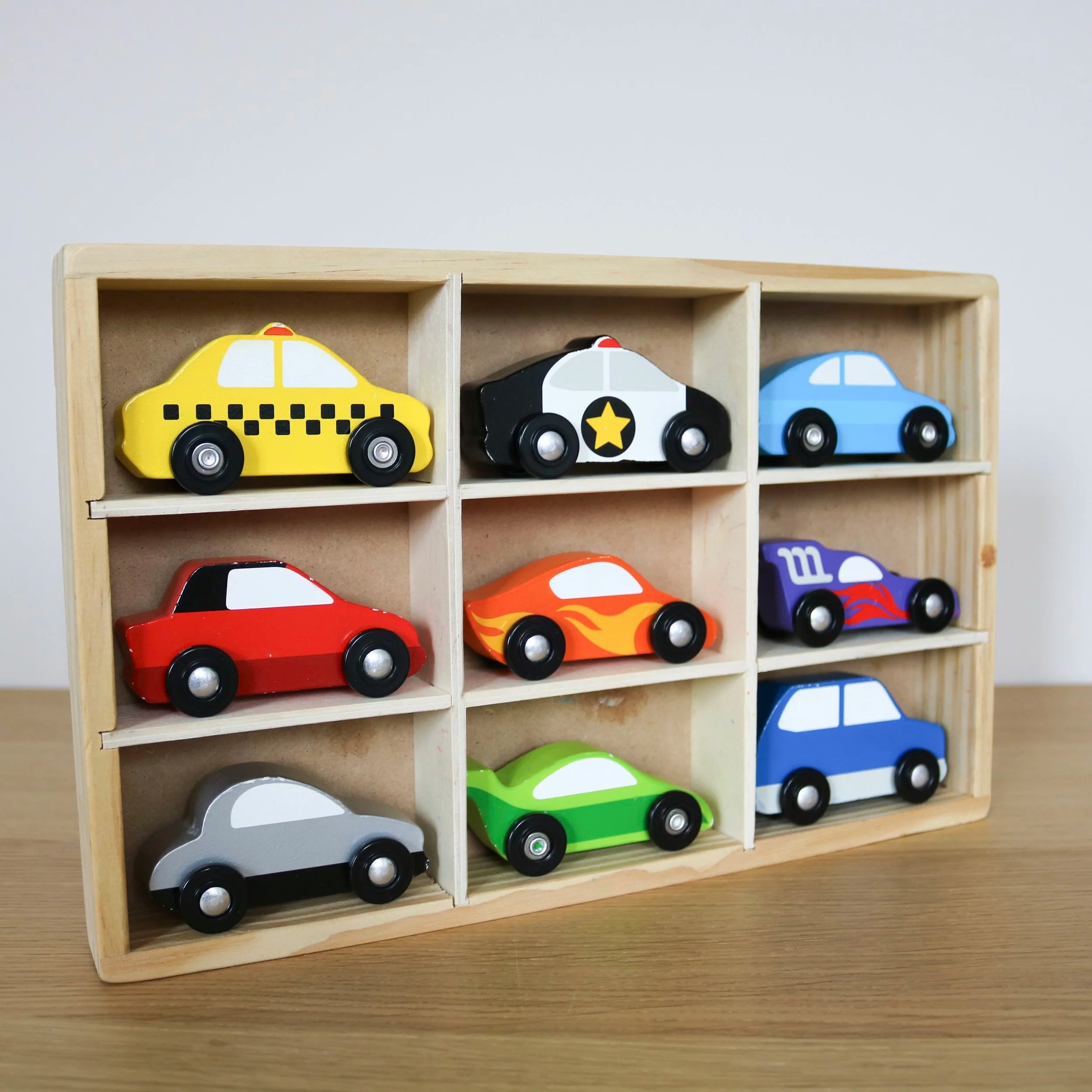 Wooden Car Set