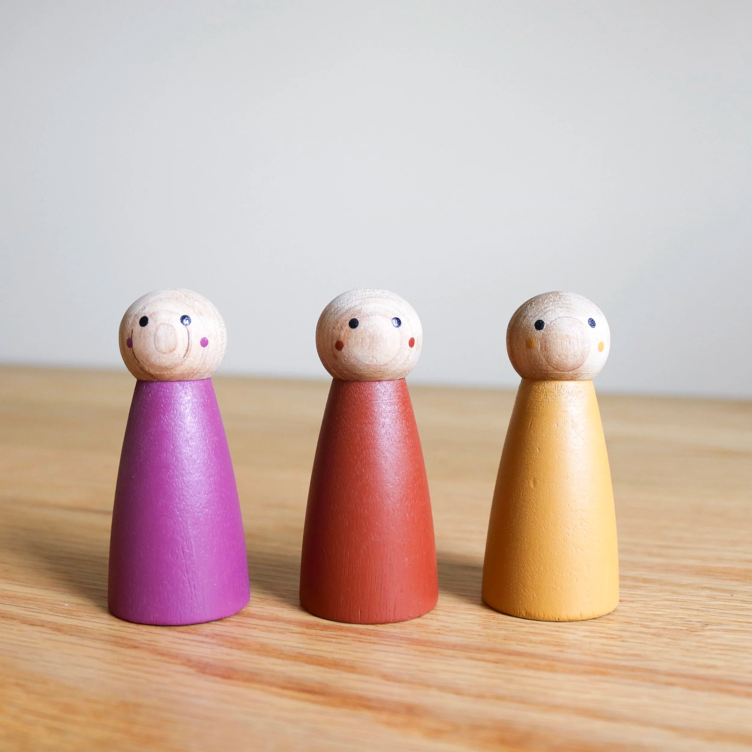 Autumn Peg Dolls (3 pcs.)