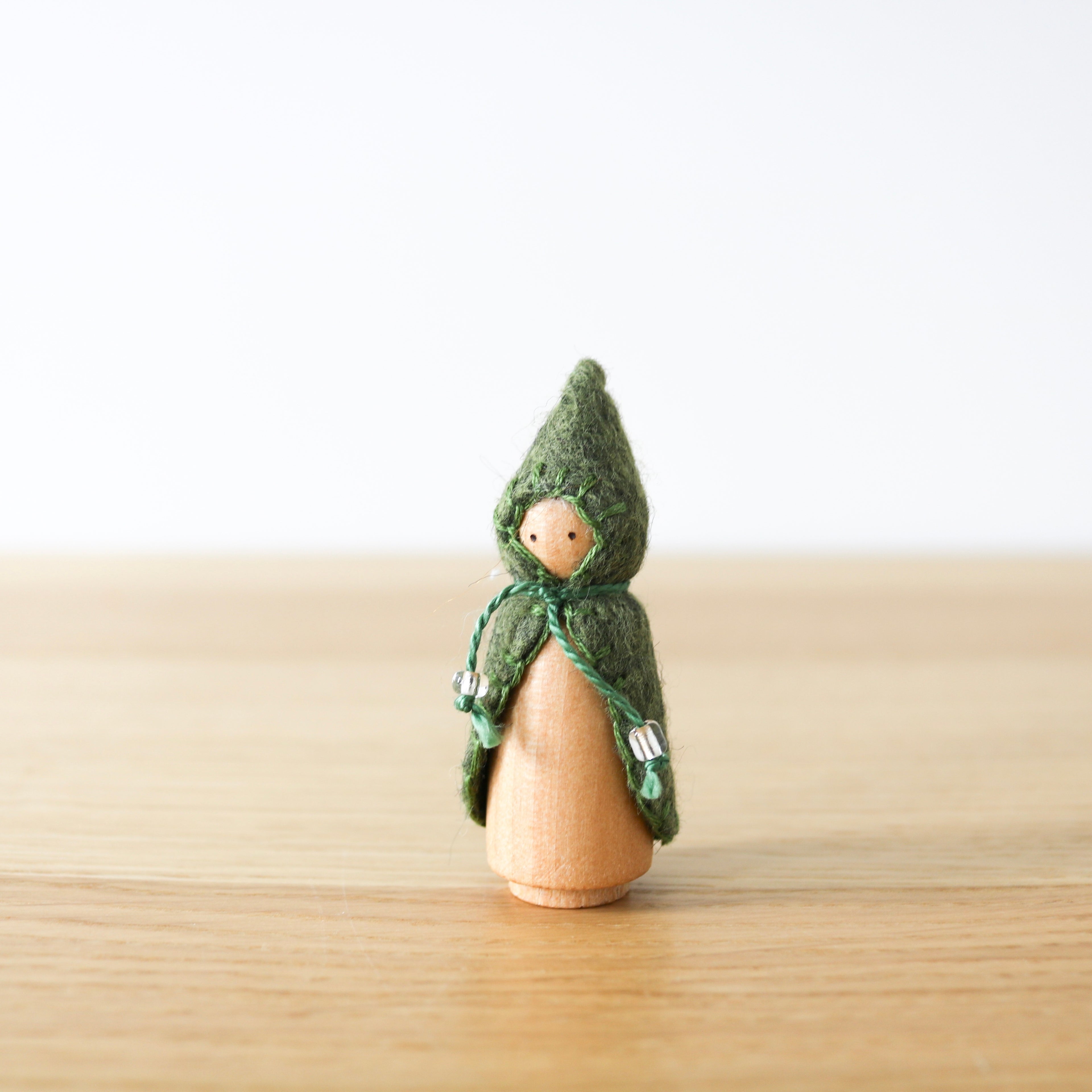 Mini Wooden Gnome
