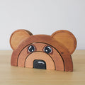 Empileur d'ours en bois