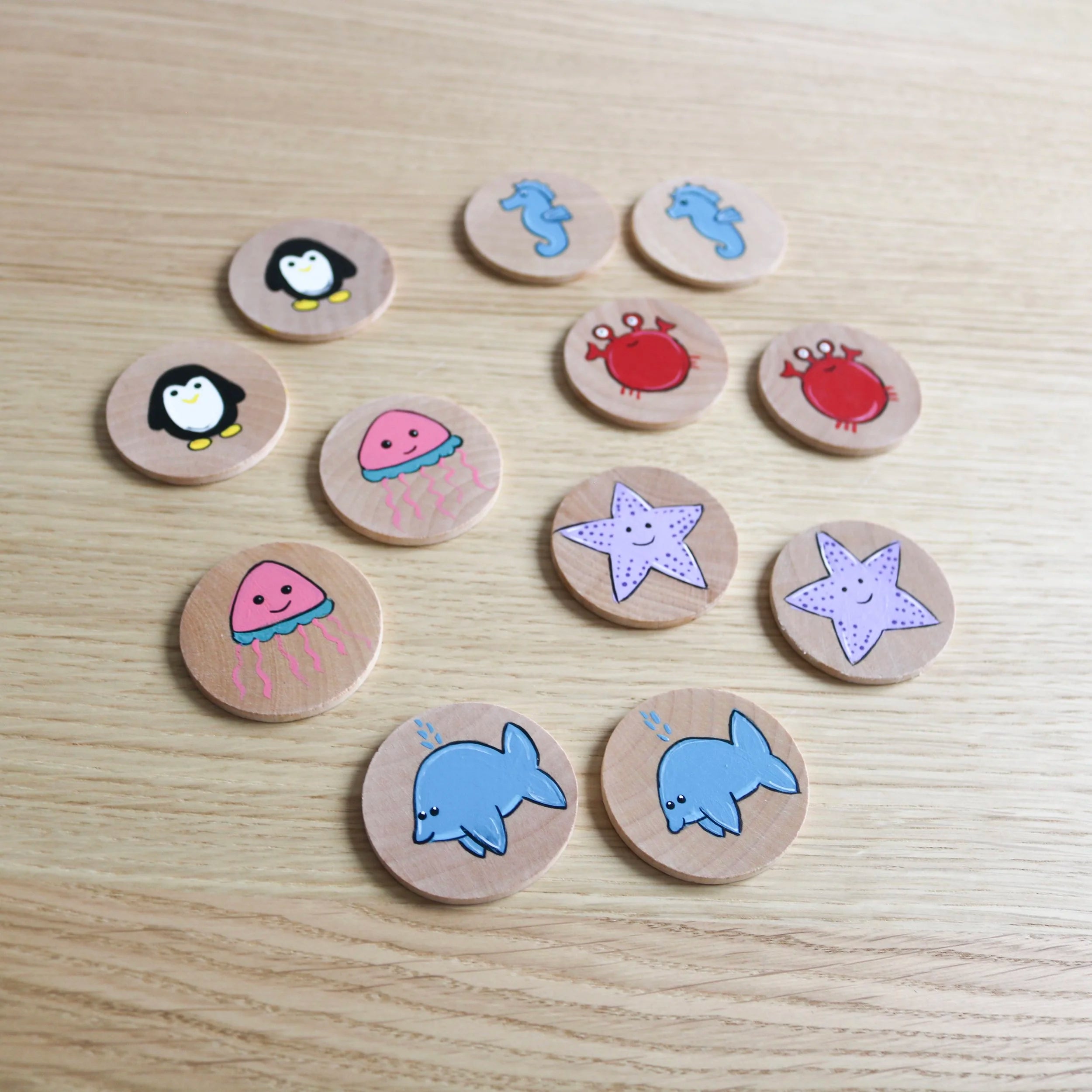 Ocean Matching Coins