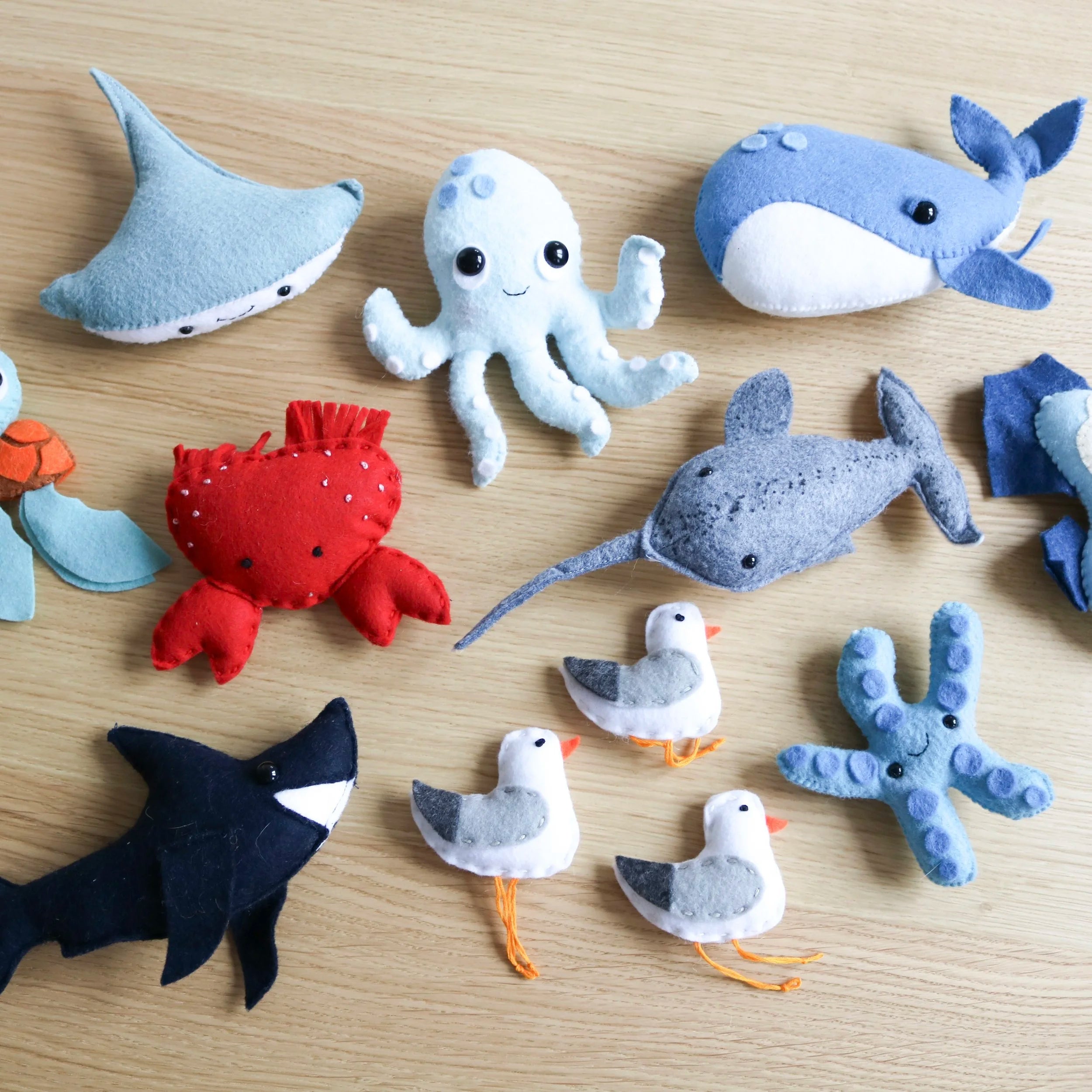 Sea Creatures (12 pcs.)