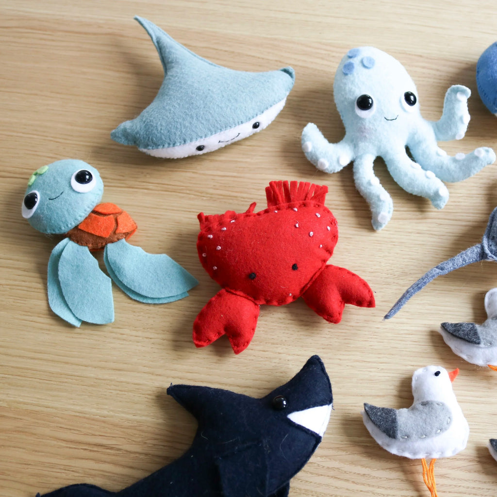 Créatures marines (12 pièces)