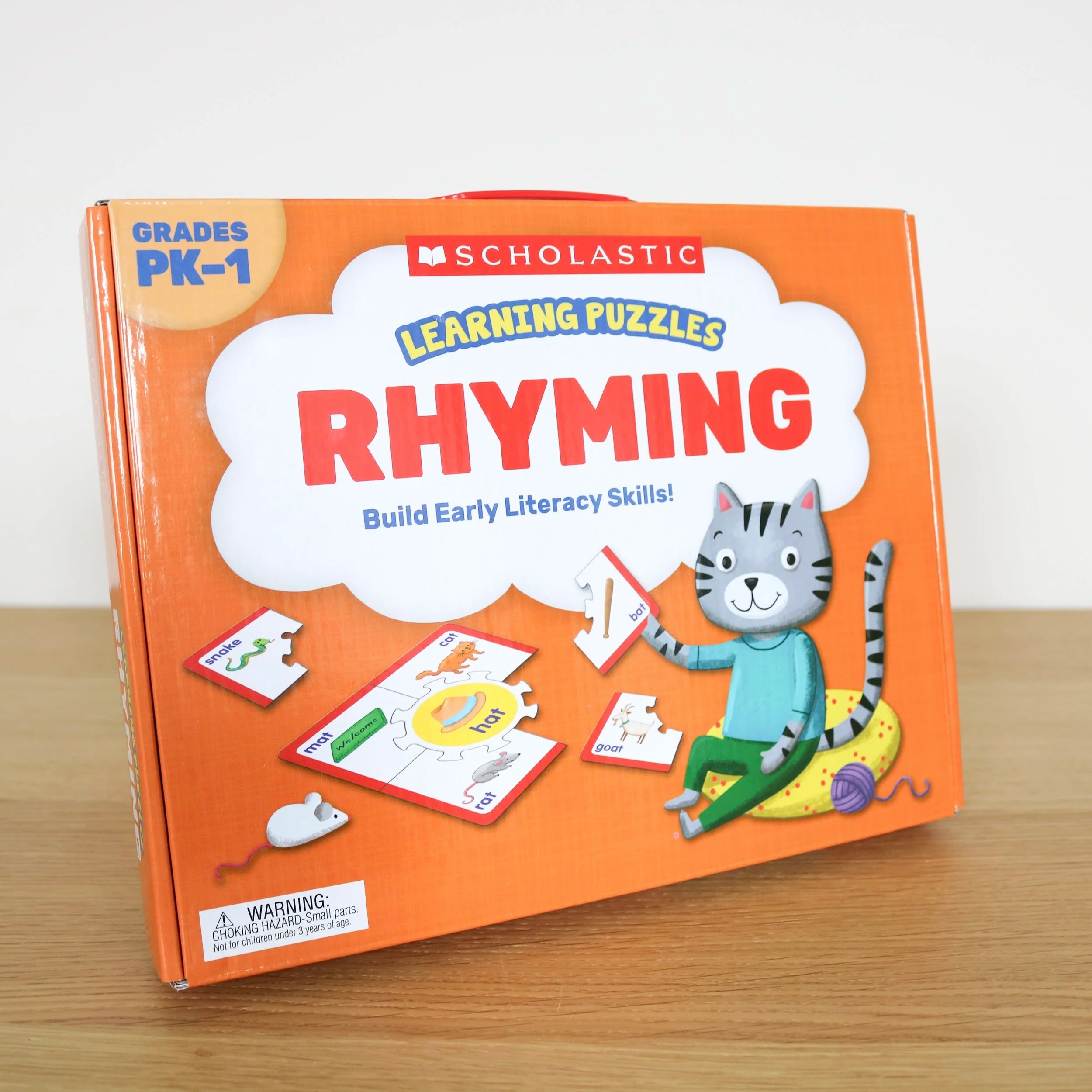 Learning Puzzles Rhyming