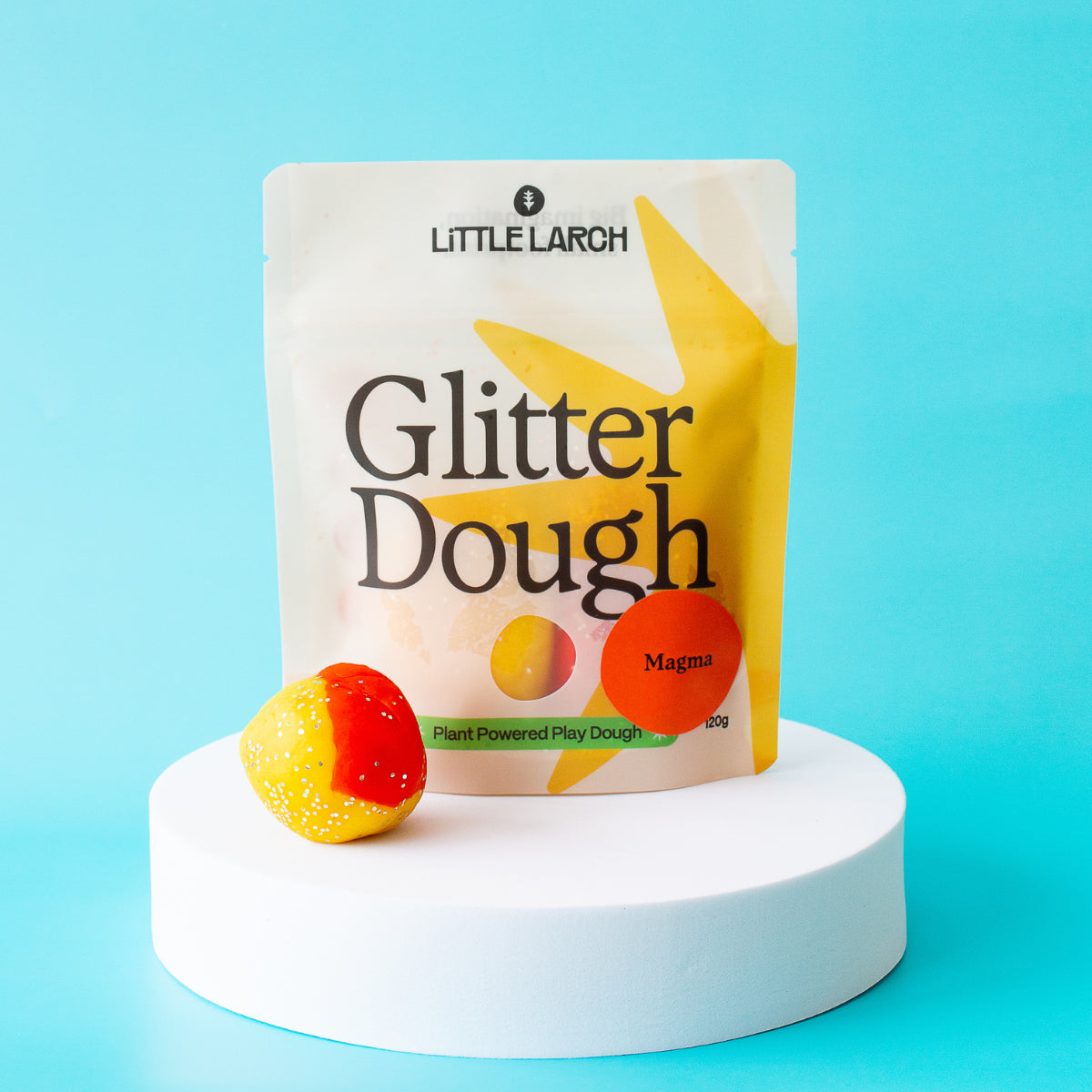 Pâte à modeler à paillettes naturelles