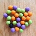 Boules de feutrine d'Halloween (28 pièces)