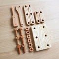 Jeu de construction en bois