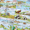 Animaux, bébés et habitats : des puzzles autocorrectifs 