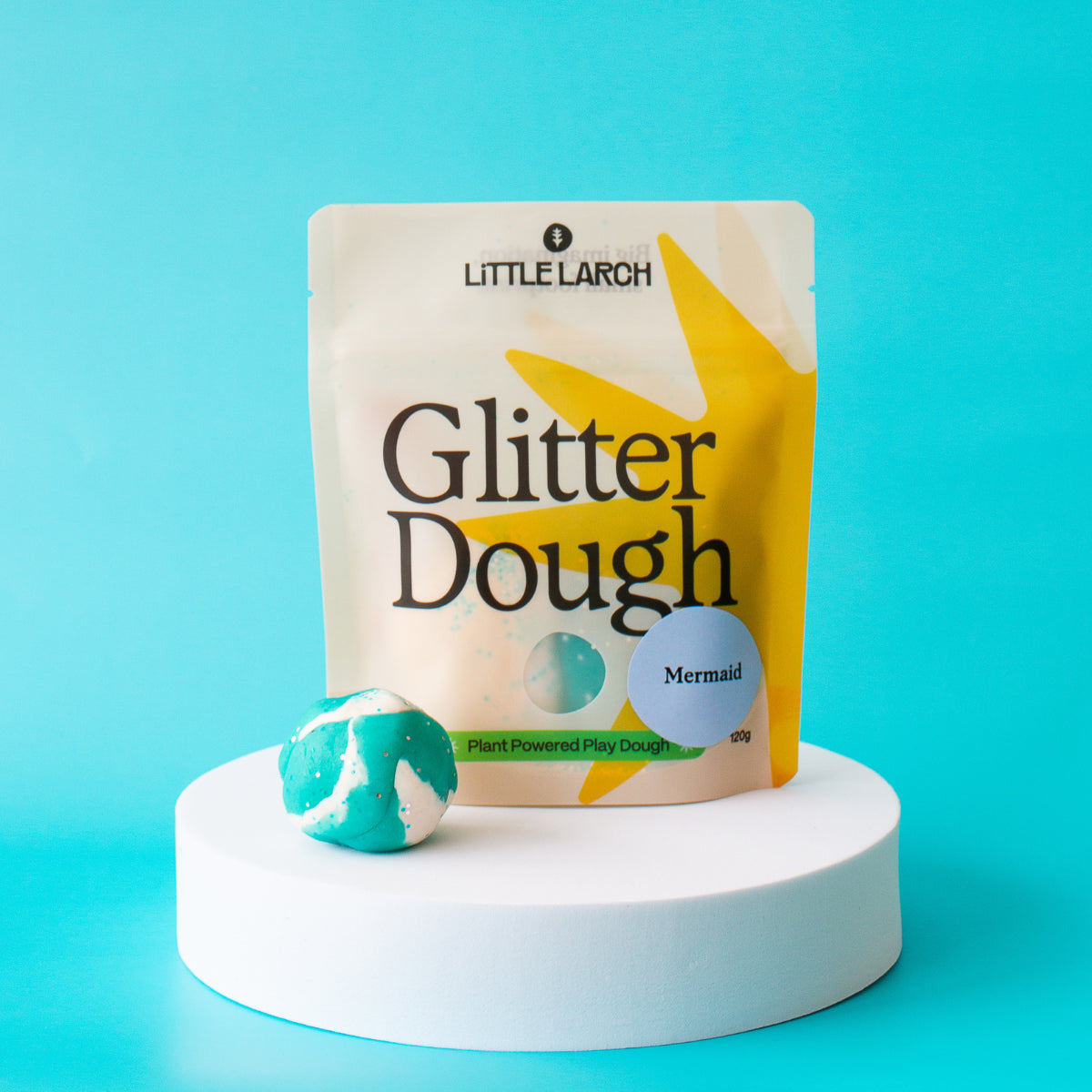 Pâte à modeler à paillettes naturelles