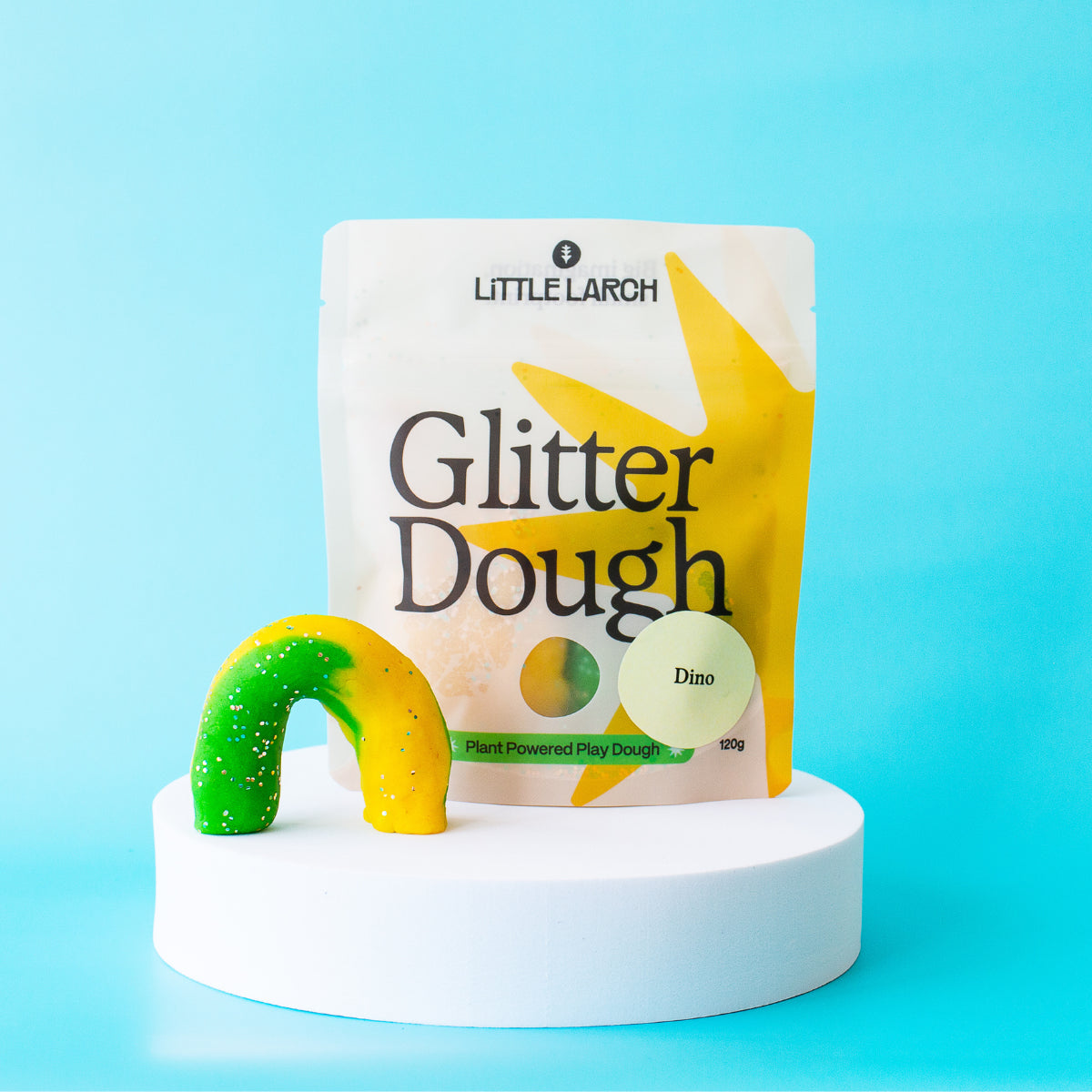 Pâte à modeler à paillettes naturelles