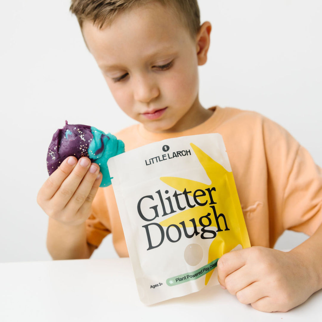 Pâte à modeler à paillettes naturelles