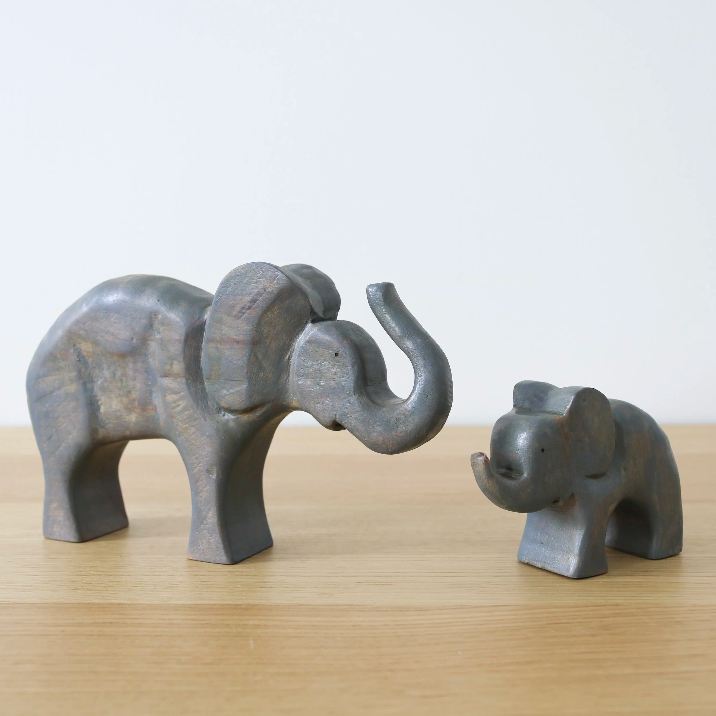 Éléphant et son petit 