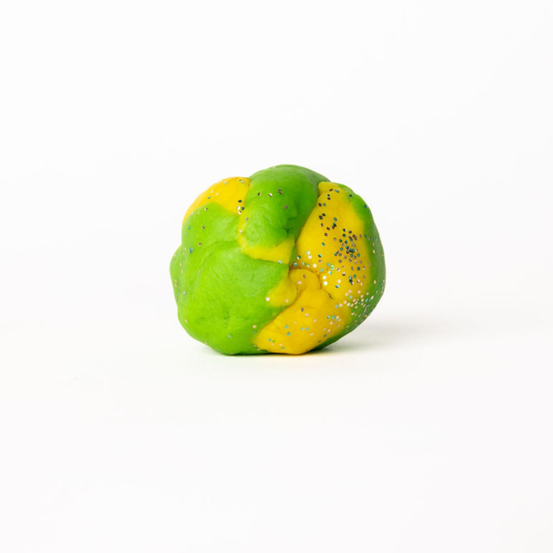 Pâte à modeler à paillettes naturelles