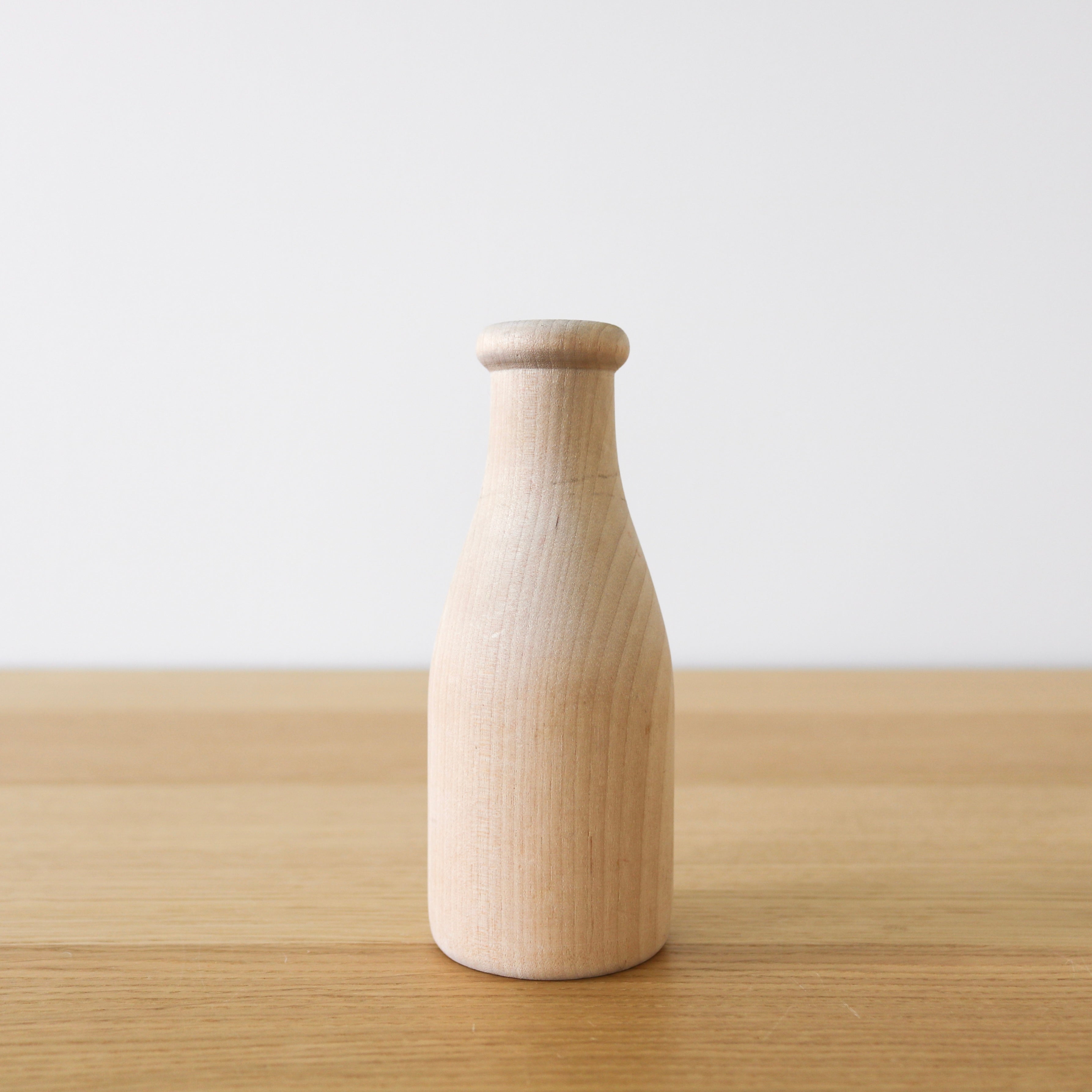 Wooden Milk Bottle